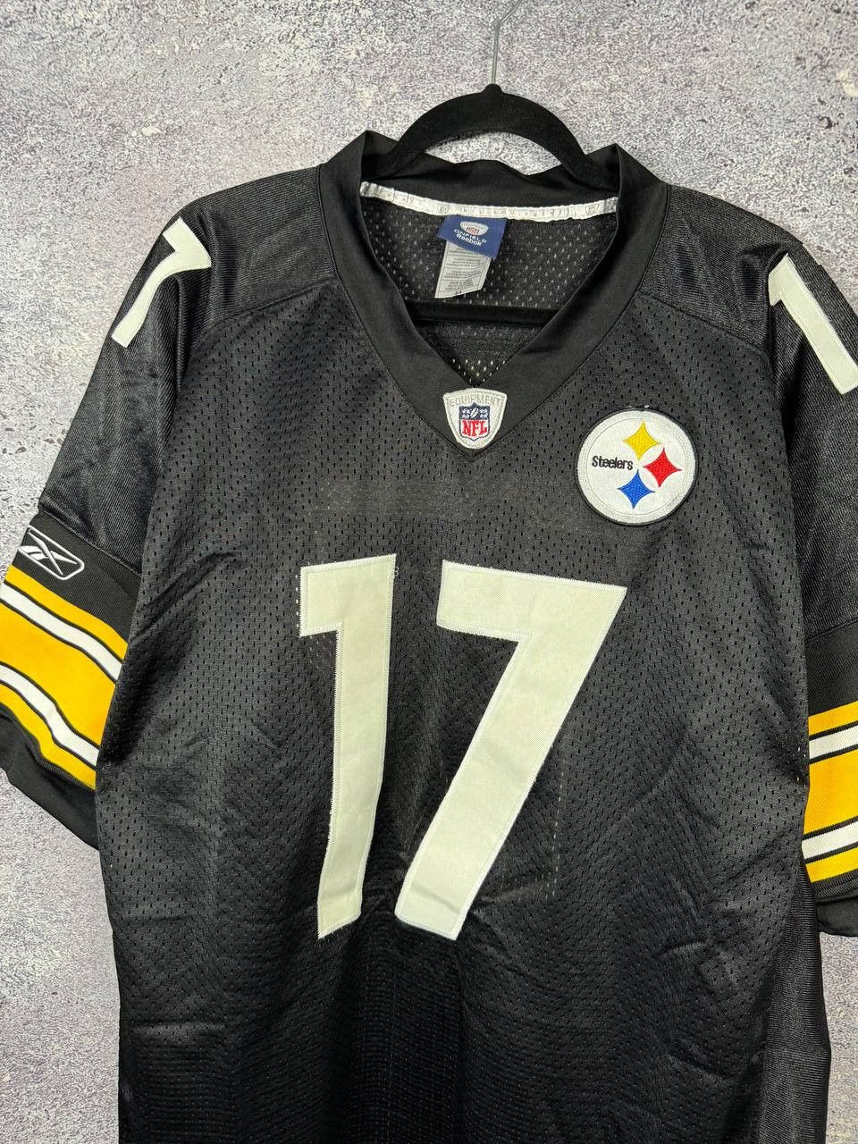Reebok Reebok Pittsburgh Steelers Jersey #17 Mike Wallace XL Size Size US XL / EU 56 / 4 - 3 Thumbnail