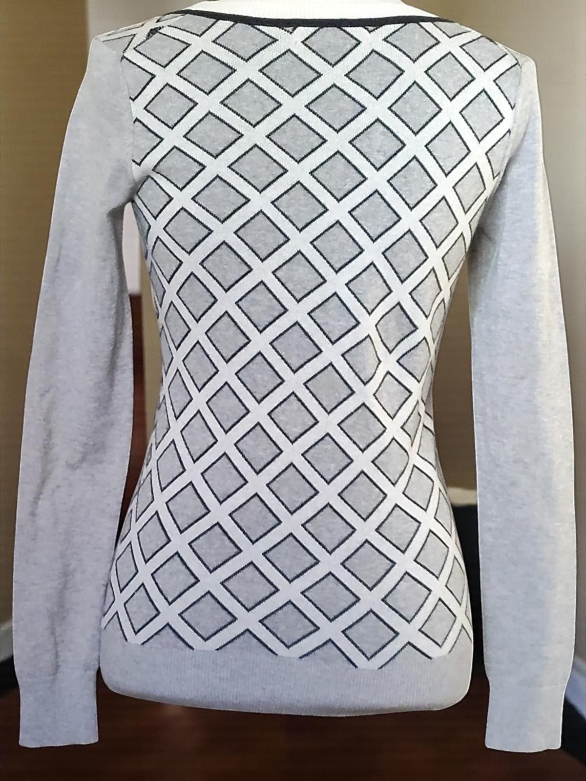 Banana Republic Banana Republic XS Diamond-Pattern Sweater Size XS / US 0-2 / IT 36-38 - 6 Thumbnail