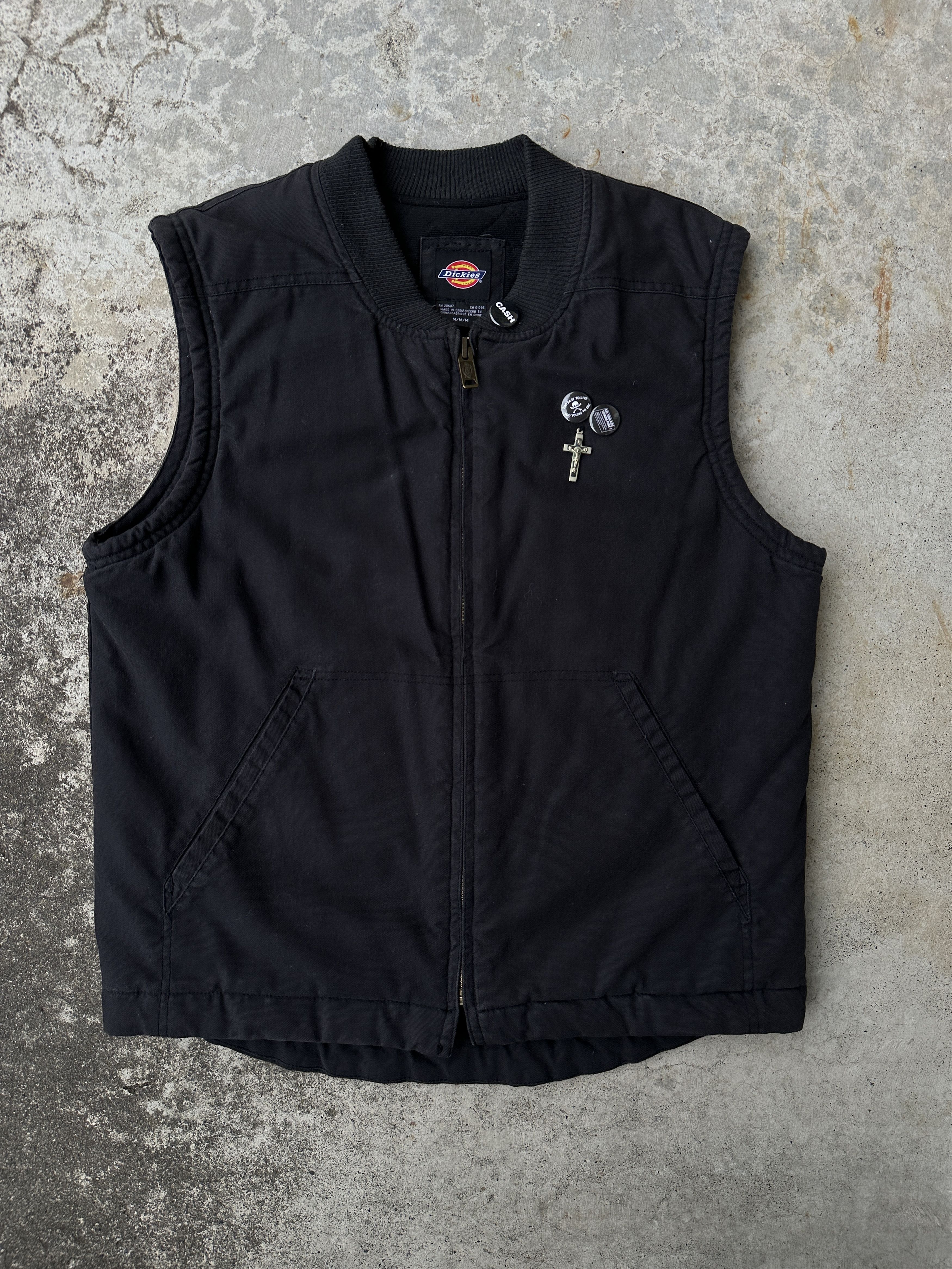 Dickies FUCK YOU YOU FUCKING FUCK Dickies work Vest Size ONE SIZE - 3 Thumbnail