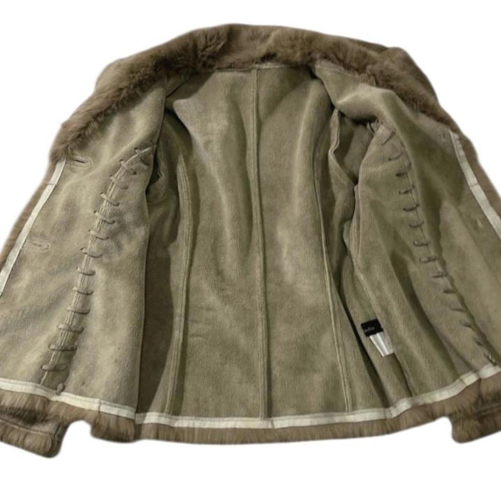 Other Real rabbit fur whimsy goth vintage penny lane coat jacket Size XS / US 0-2 / IT 36-38 - 3 Thumbnail