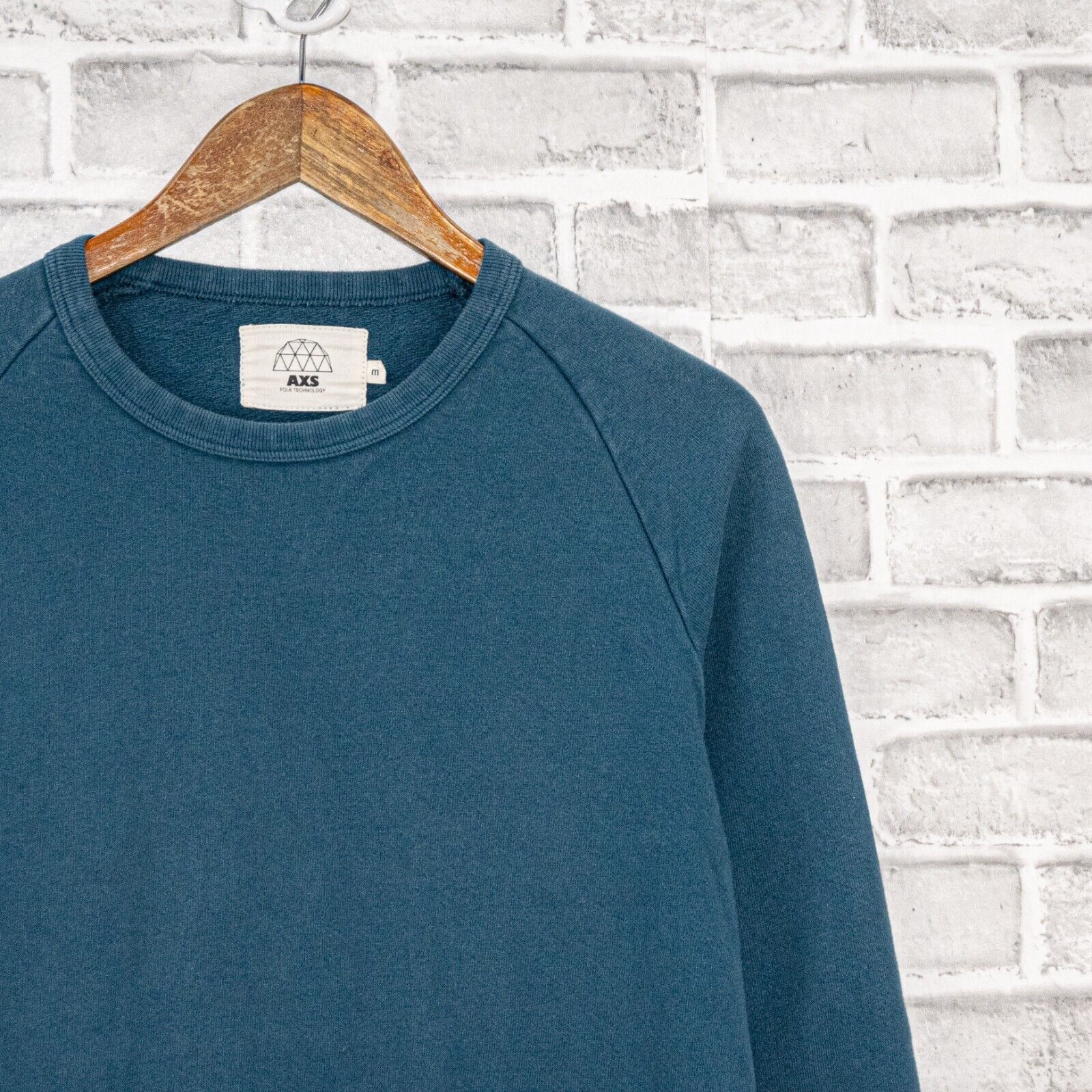 AXS Folk Technology AXS Folk Technology Crew Neck Pullover Sweatshirt in Blue Size US M / EU 48-50 / 2 - 7 Thumbnail