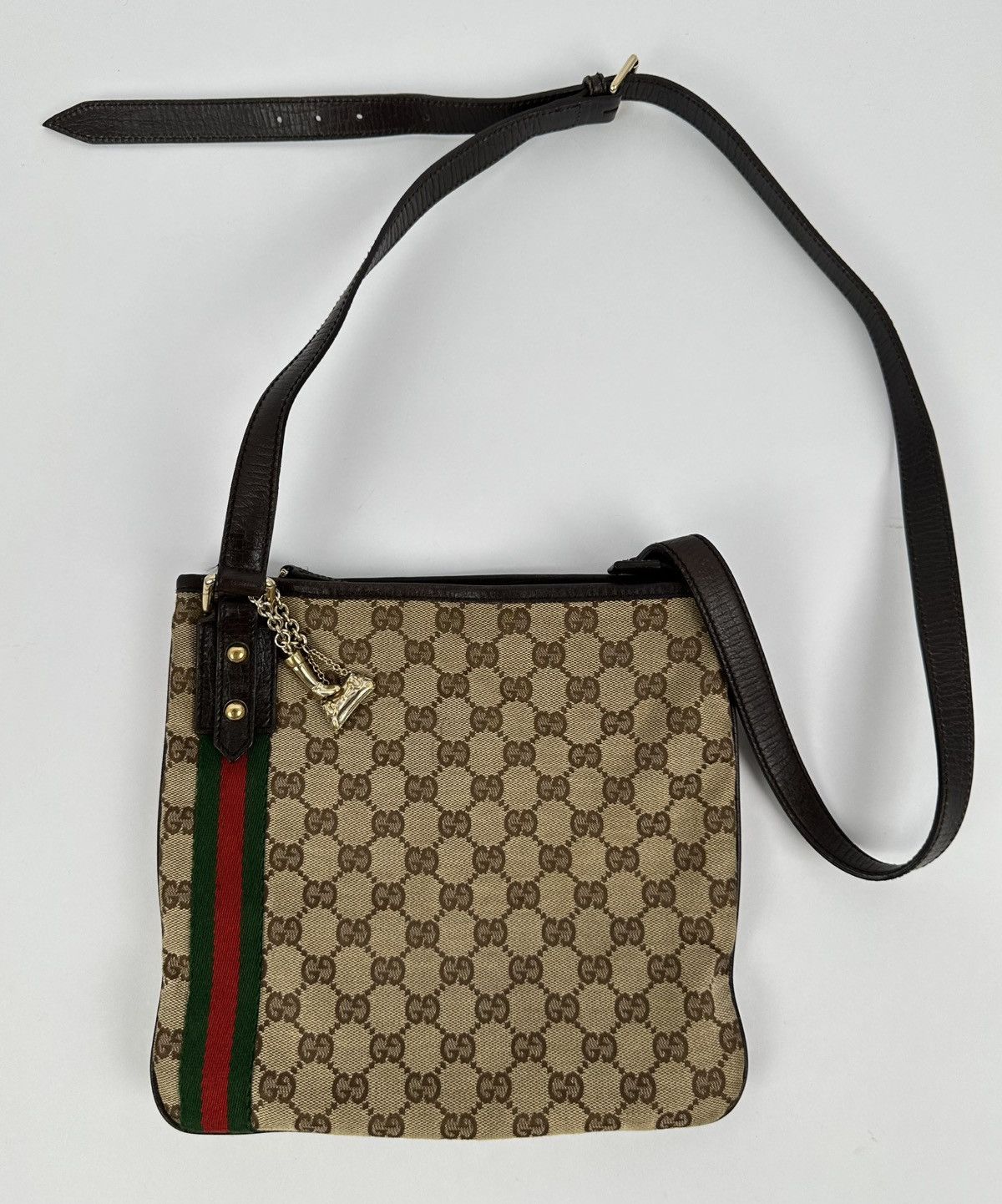 Gucci - Sherry Line Canvass Crossbody / Shoulder Bag, Women's