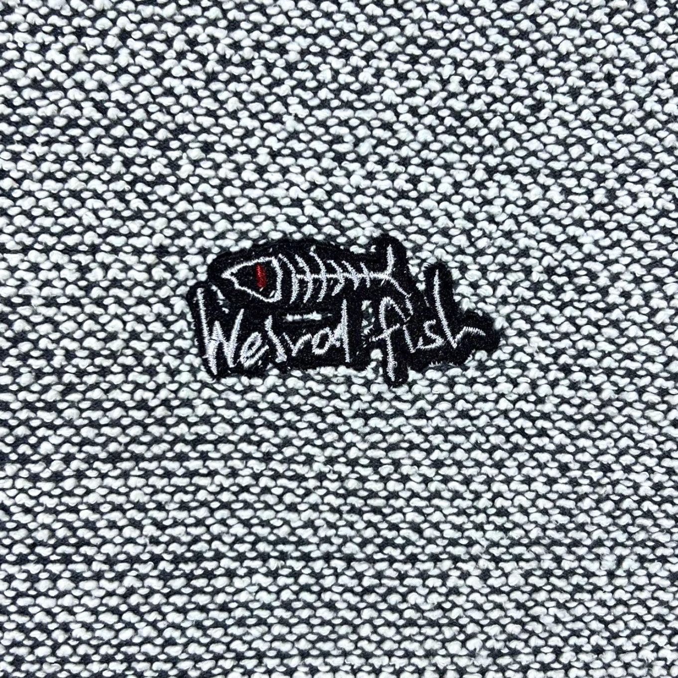 Vintage Weird Fish Grey Heavyweight Macaroni Knit Crewneck Sweatshirt XXL Men Pullover 90% Cotton 10% Polyester, Logo, Long Sleeve, Regular Fit Size US XXL / EU 58 / 5 - 3 Thumbnail