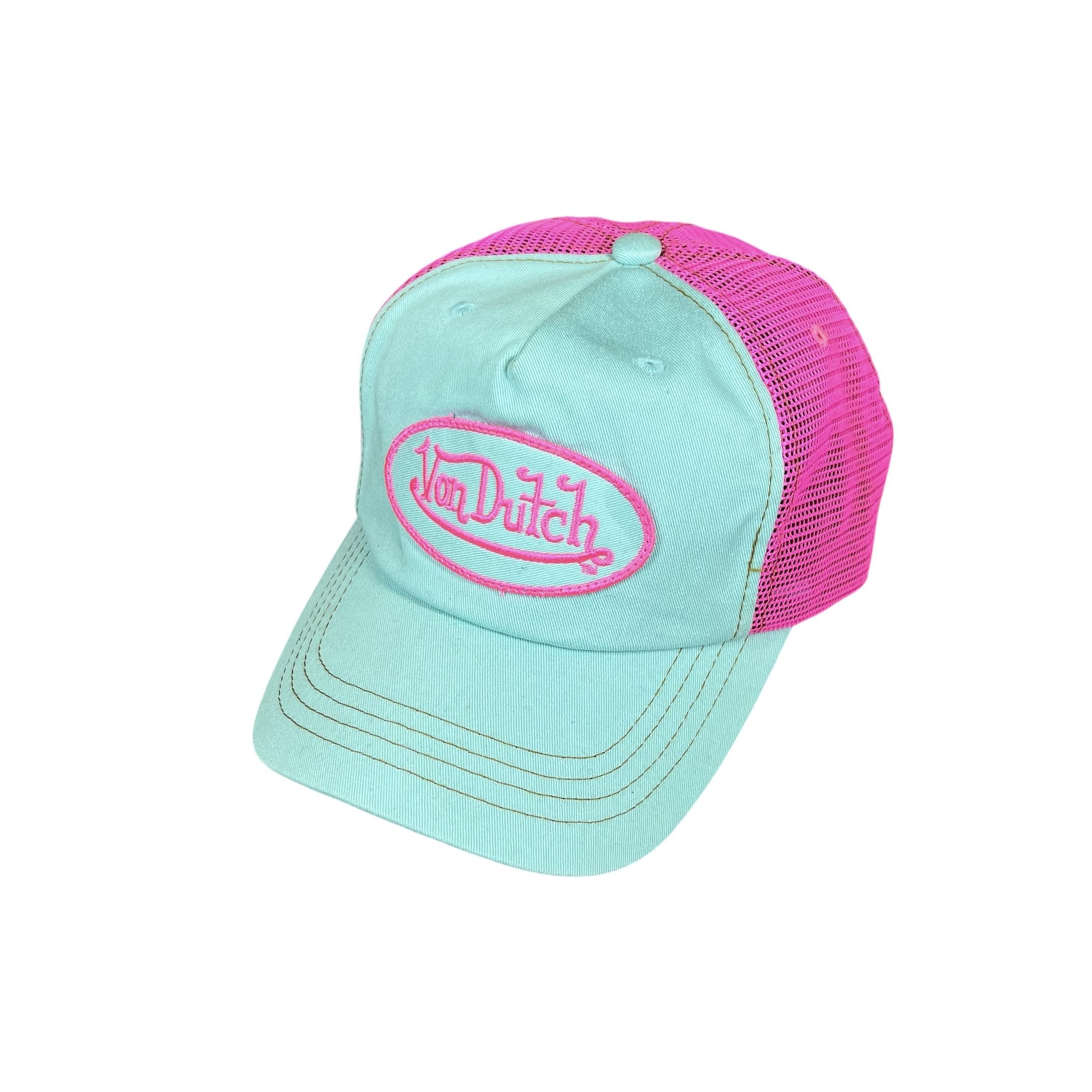Von Dutch TRUCKER MACKAY UNISEX - Pet - grey/pink/grijs