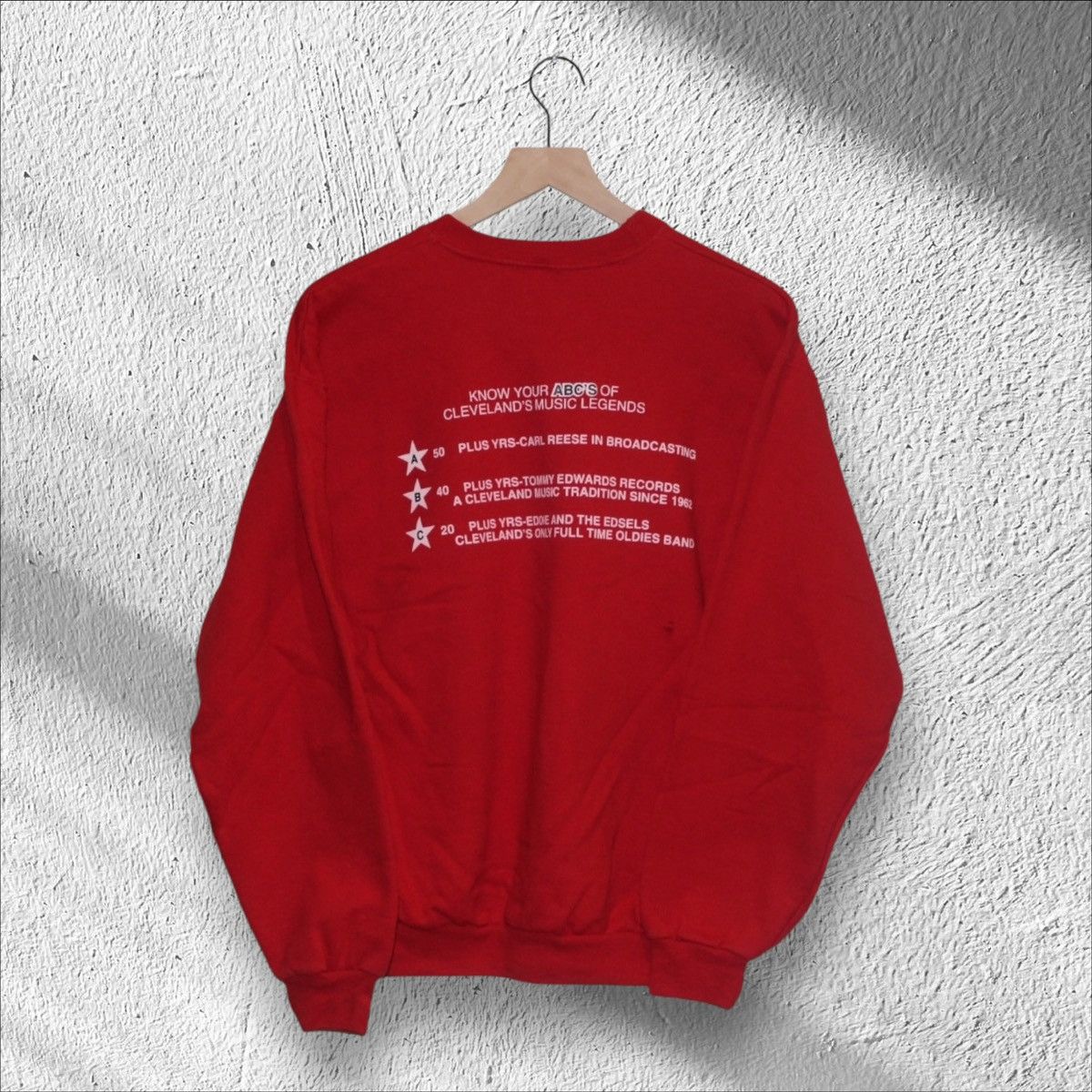 Vintage Vintage Cleveland Rock n’ Roll Hall of Fame Crewneck Size US M / EU 48-50 / 2 - 2 Thumbnail