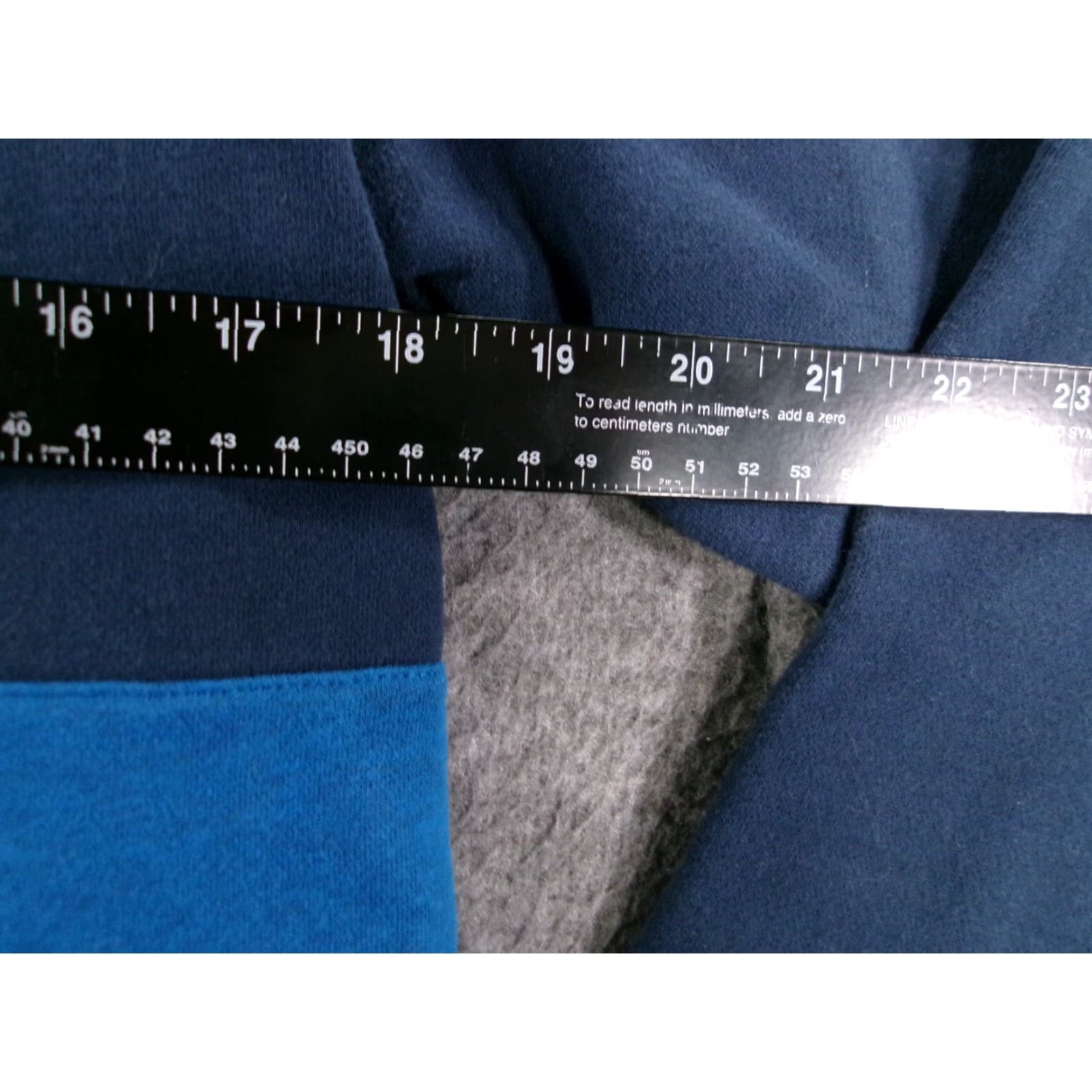Tek Gear Tek Gear Hoodie Men Large Blue Full Zip Colorblock Sweatshirt Casual Everyday Size US L / EU 52-54 / 3 - 3 Thumbnail