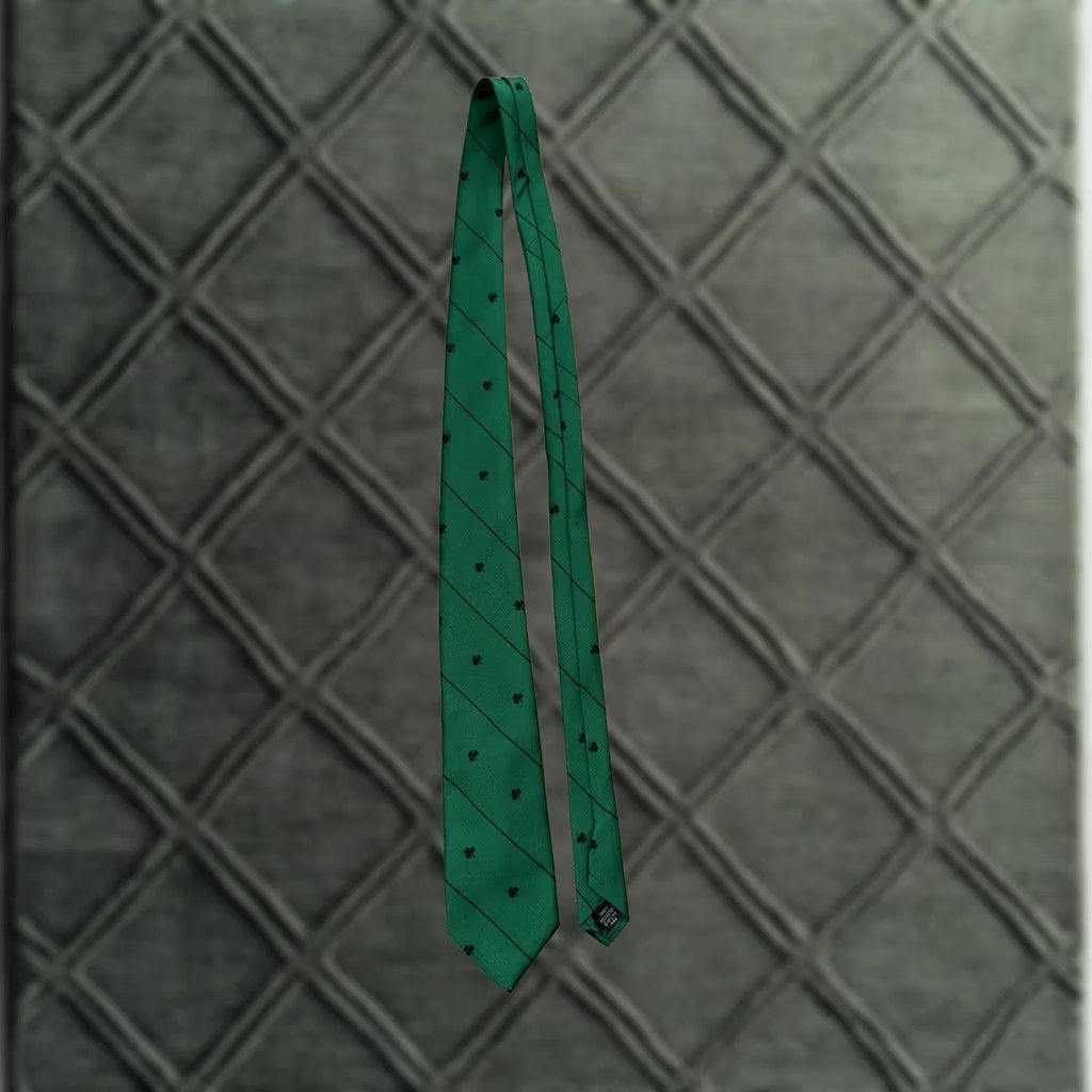 Vintage VINTAGE Alynn Neckwear Tie Polyester Shamrock St Patrick’s Day Men’s Green Size ONE SIZE - 1 Thumbnail