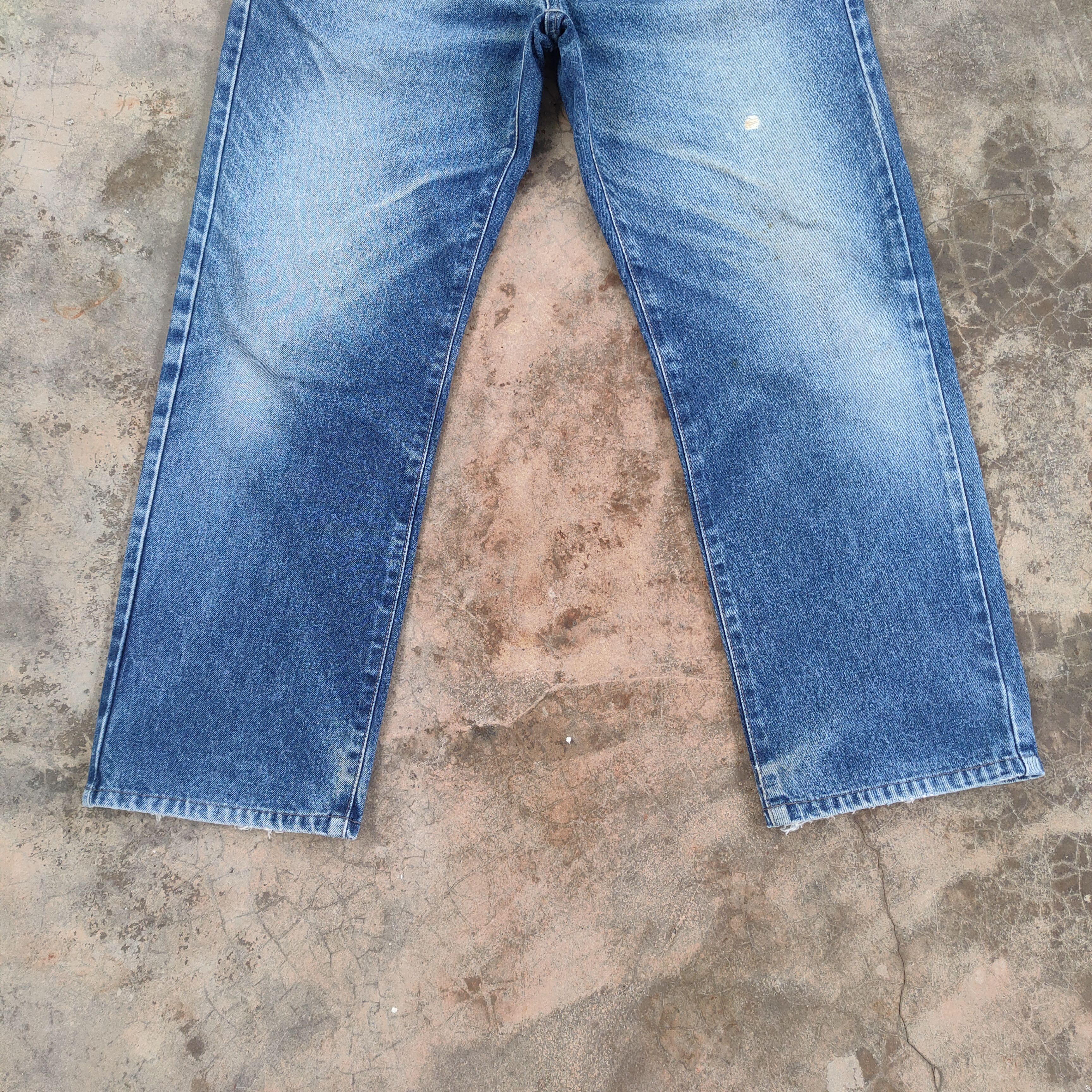 Japanese Brand W32 VINTAGE JAPANESE FADED DISTRESSED JEANS PANTS Size US 32 / EU 48 - 3 Thumbnail