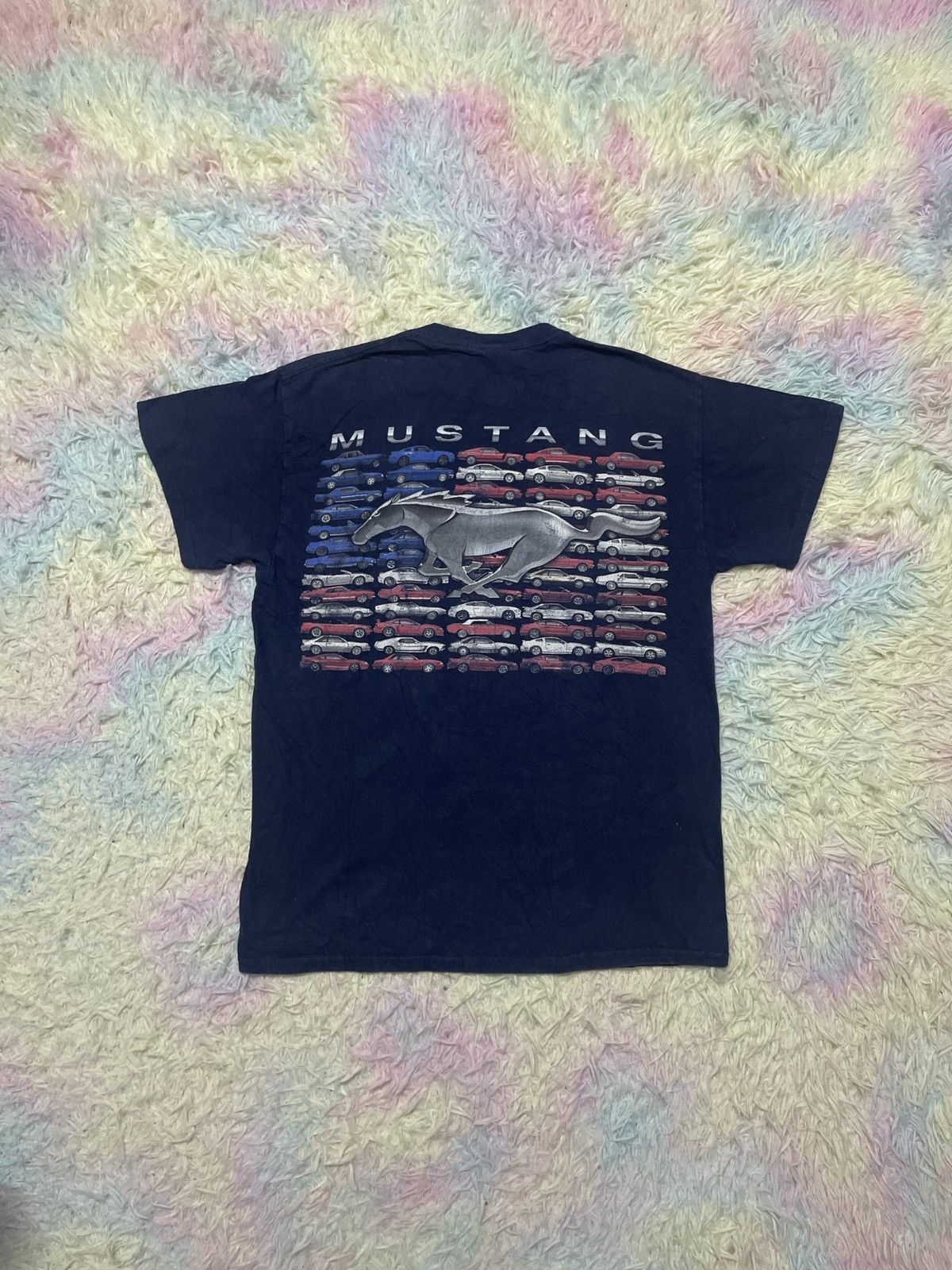 Mustang × Vintage Vintage mustang t-shirt Size US M / EU 48-50 / 2 - 1 Thumbnail