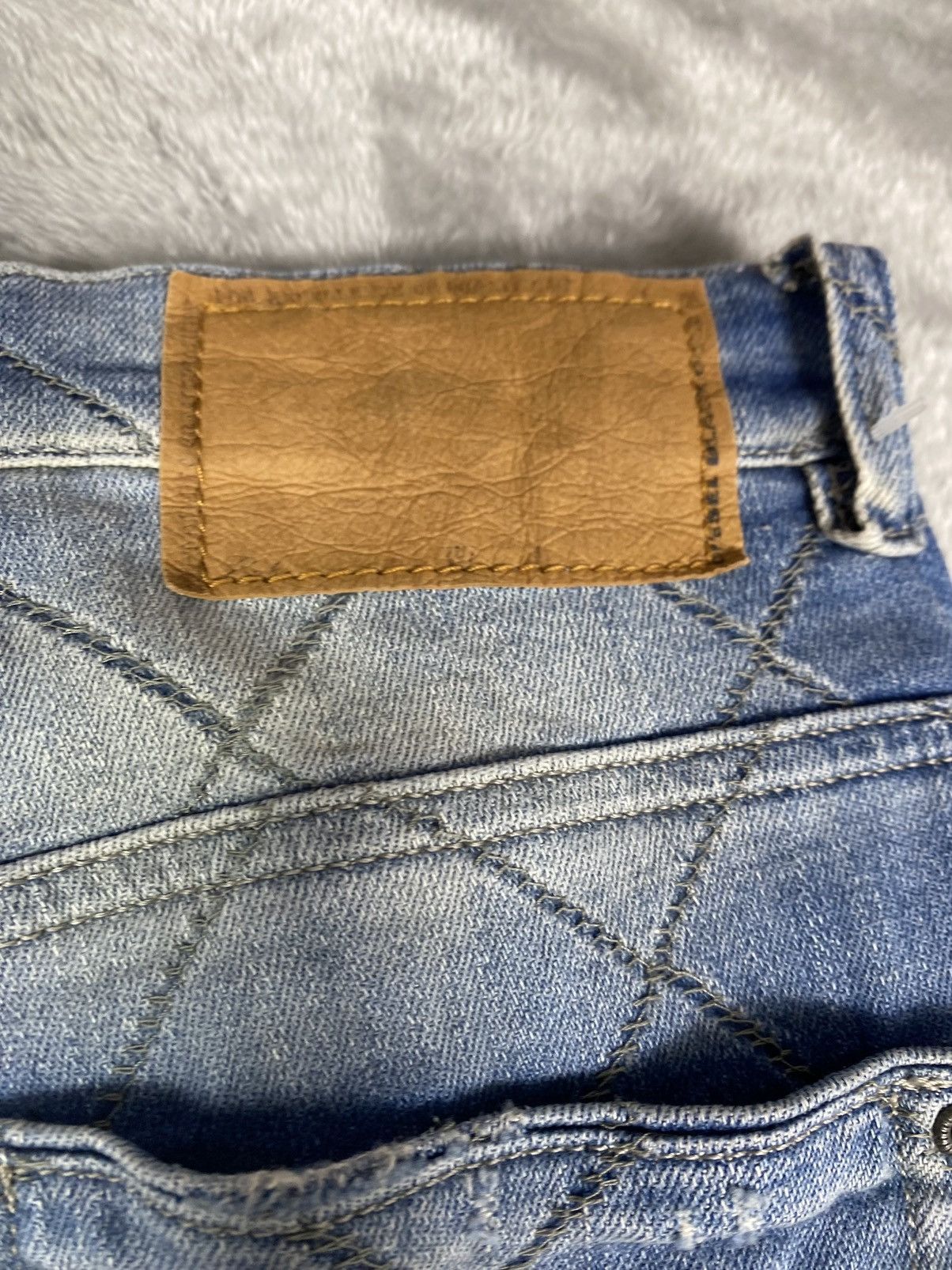 Diesel Diesel Black Gold Flared Distressed Jeans. S0122 Size 26" / US 2 / IT 38 - 14 Thumbnail