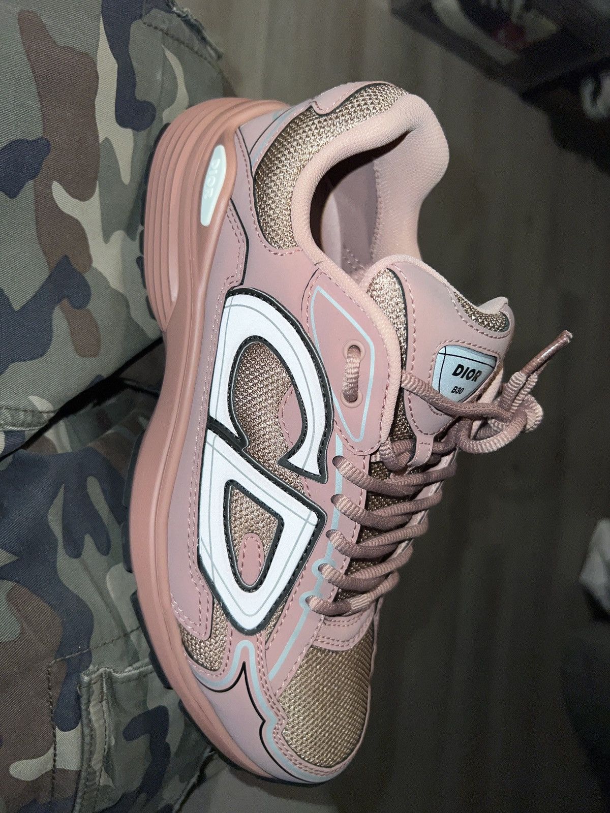 Christian Dior Monsieur × Dior B30 reflective sneaker 'burlwood' Sz- 8M/41EU Size US 8 / EU 41 - 14 Thumbnail