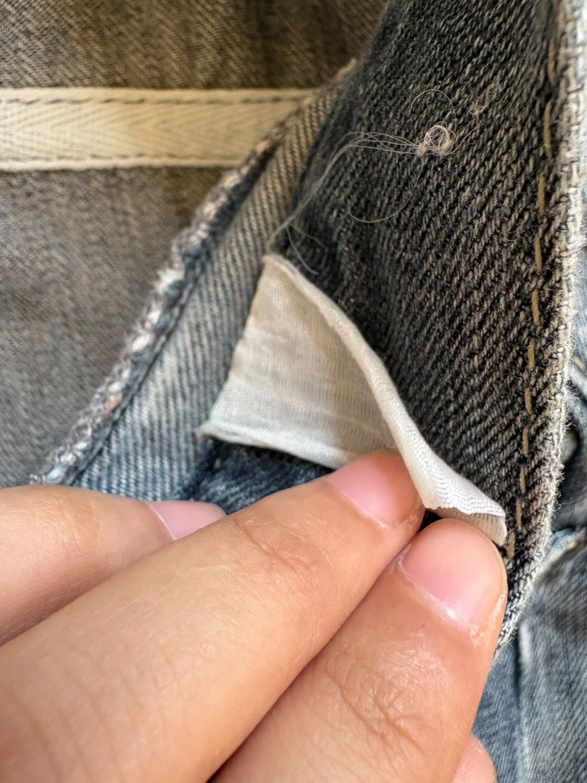 Japanese Brand Vintage Japanese Brand Tactical Distressed Loose Jeans Size US 34 / EU 50 - 11 Thumbnail