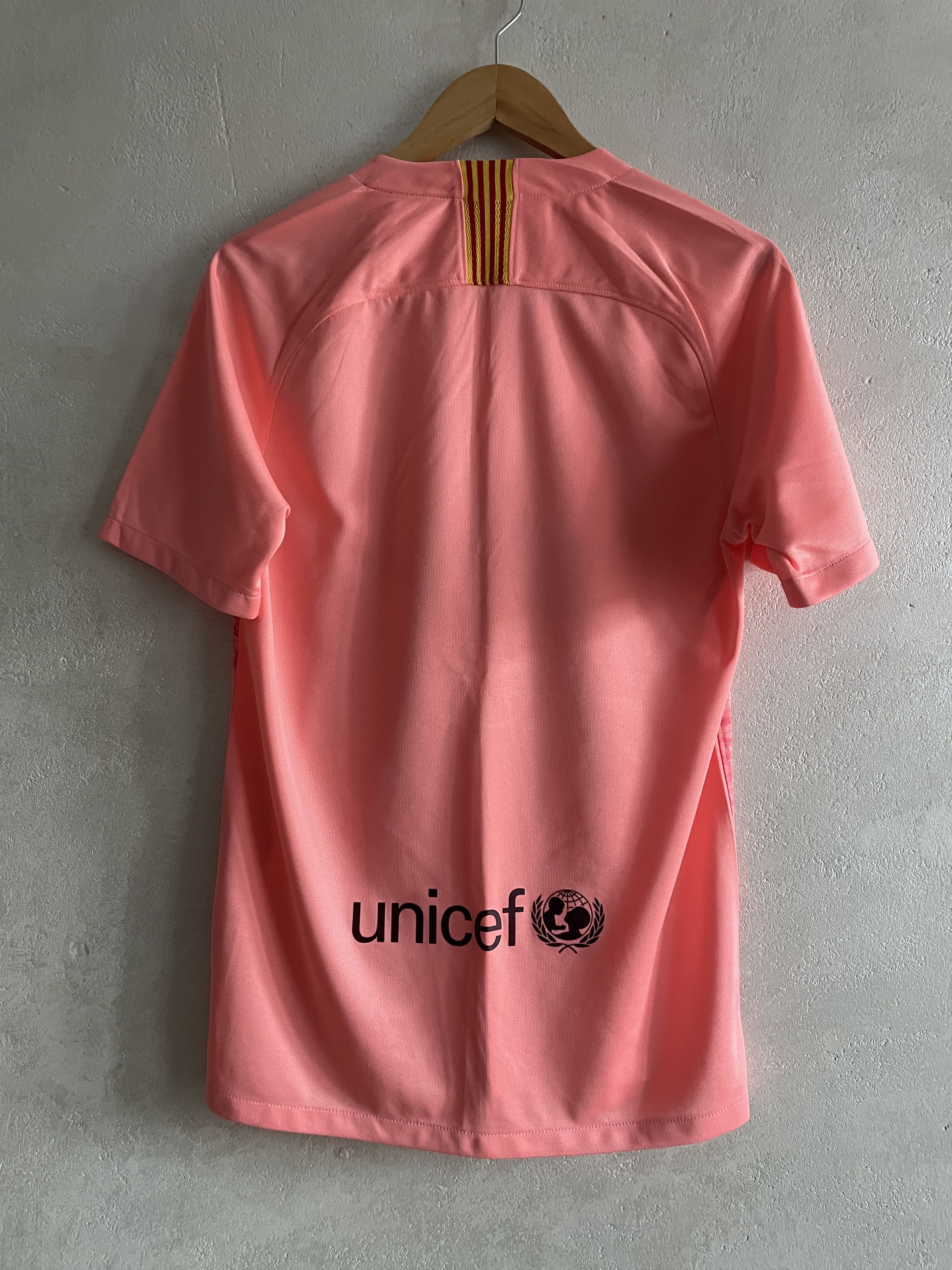 Nike FC Barcelona 2018 2019 Third Kit Shirt Soccer Jersey Size US S / EU 44-46 / 1 - 2 Thumbnail