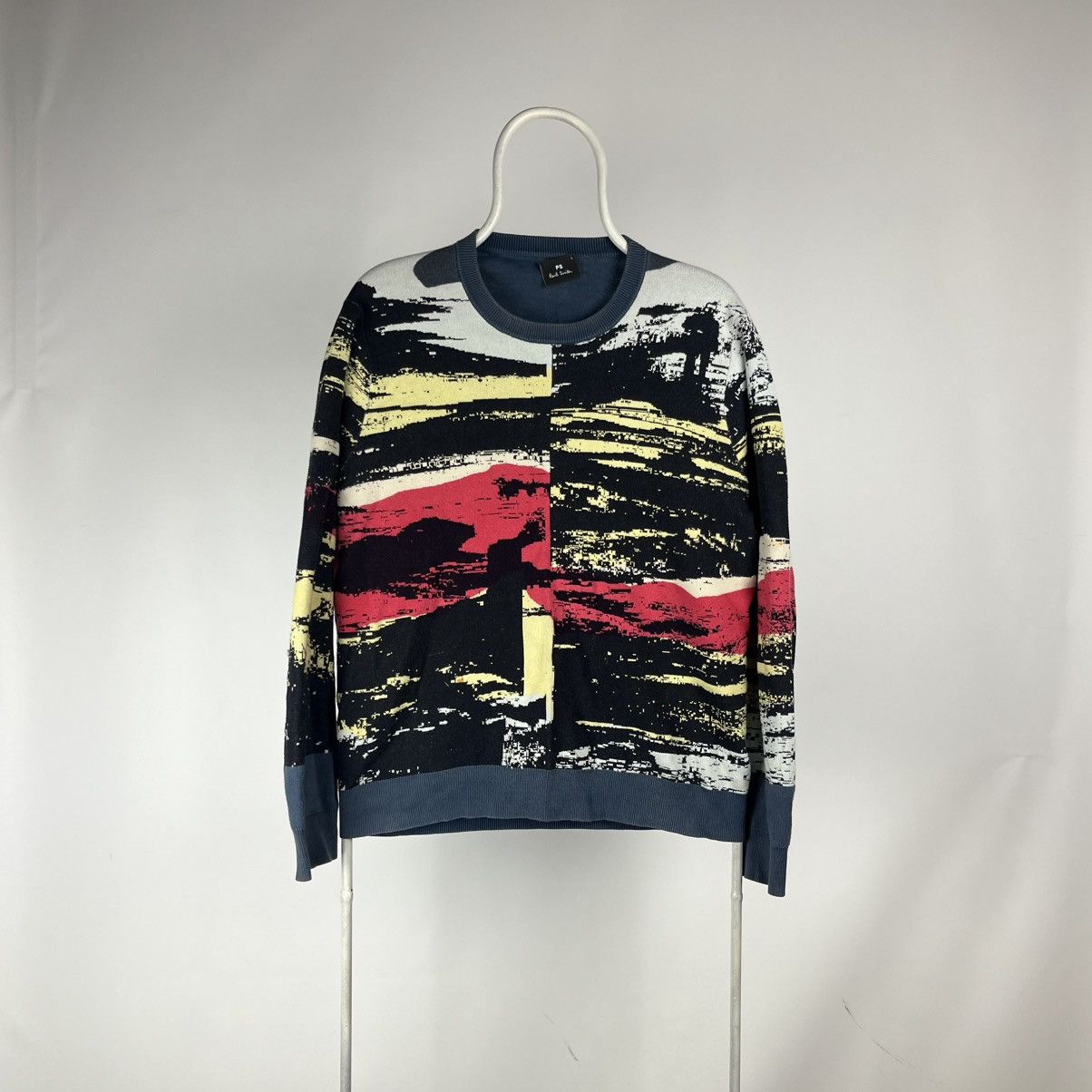 Paul Smith Paul Smith sweater printed spray pullover size M/L Size US M / EU 48-50 / 2 - 1 Thumbnail