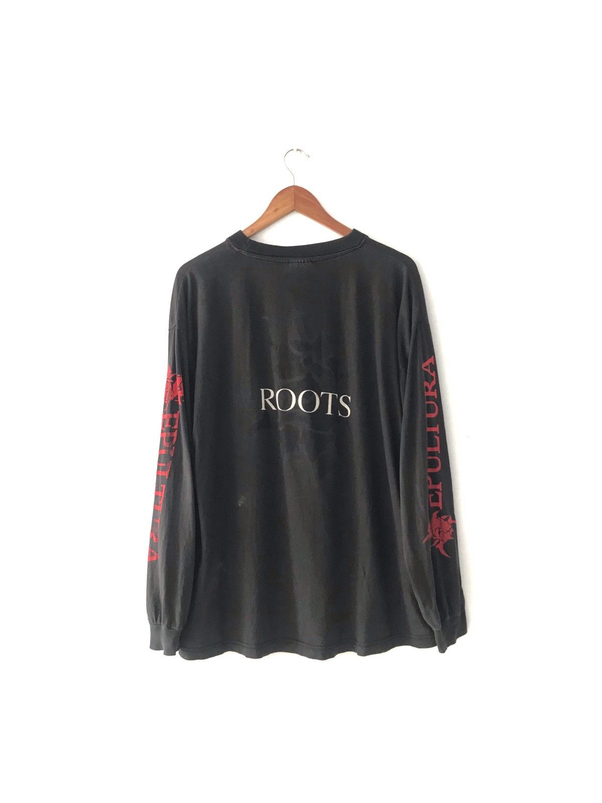 Band Tees × Vintage Sepultura 90’s Roots LS Size US XL / EU 56 / 4 - 5 Thumbnail