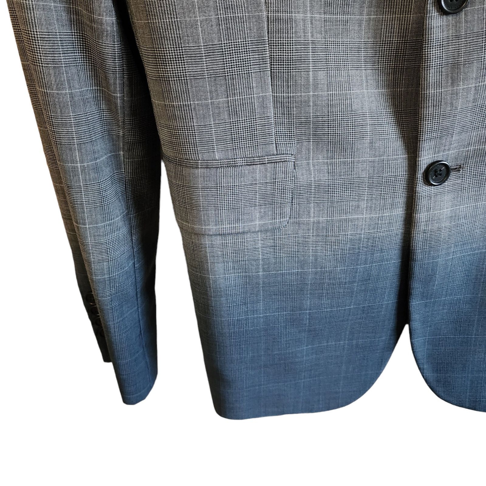 Stella McCartney NEW Stella McCartney Bruno Wool Two Button Plaid Blazer 40R Size 40R - 5 Thumbnail