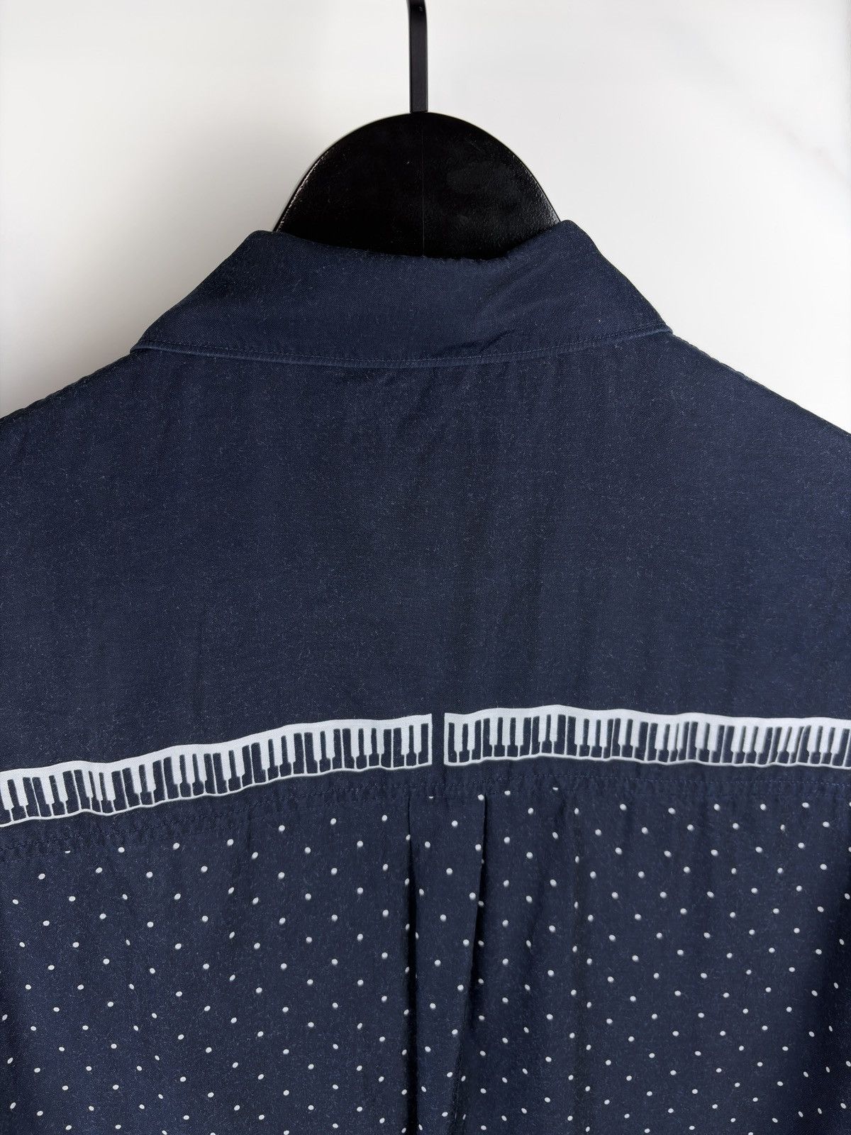 Undercover SS17 Undercover Improvisation Concepts Button Up Shirt Navy Size US S / EU 44-46 / 1 - 3 Thumbnail