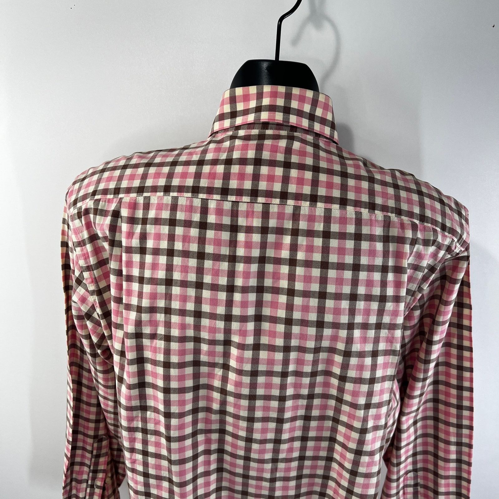 Daniel Cremieux Daniel Cremieux Button Down Check Shirt Long Sleeves Cotton Size US L / EU 52-54 / 3 - 5 Thumbnail