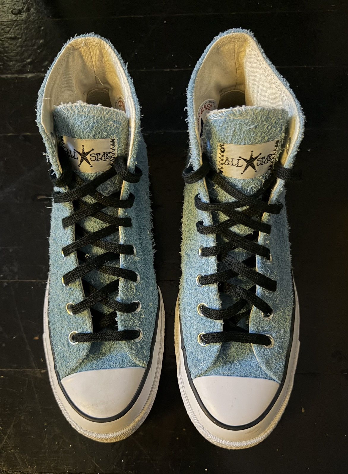 Converse × Stussy Stussy x Converse Chuck 70 High 'Sky Blue' A07663C sz 8 Size US 8 / EU 41 - 3 Thumbnail