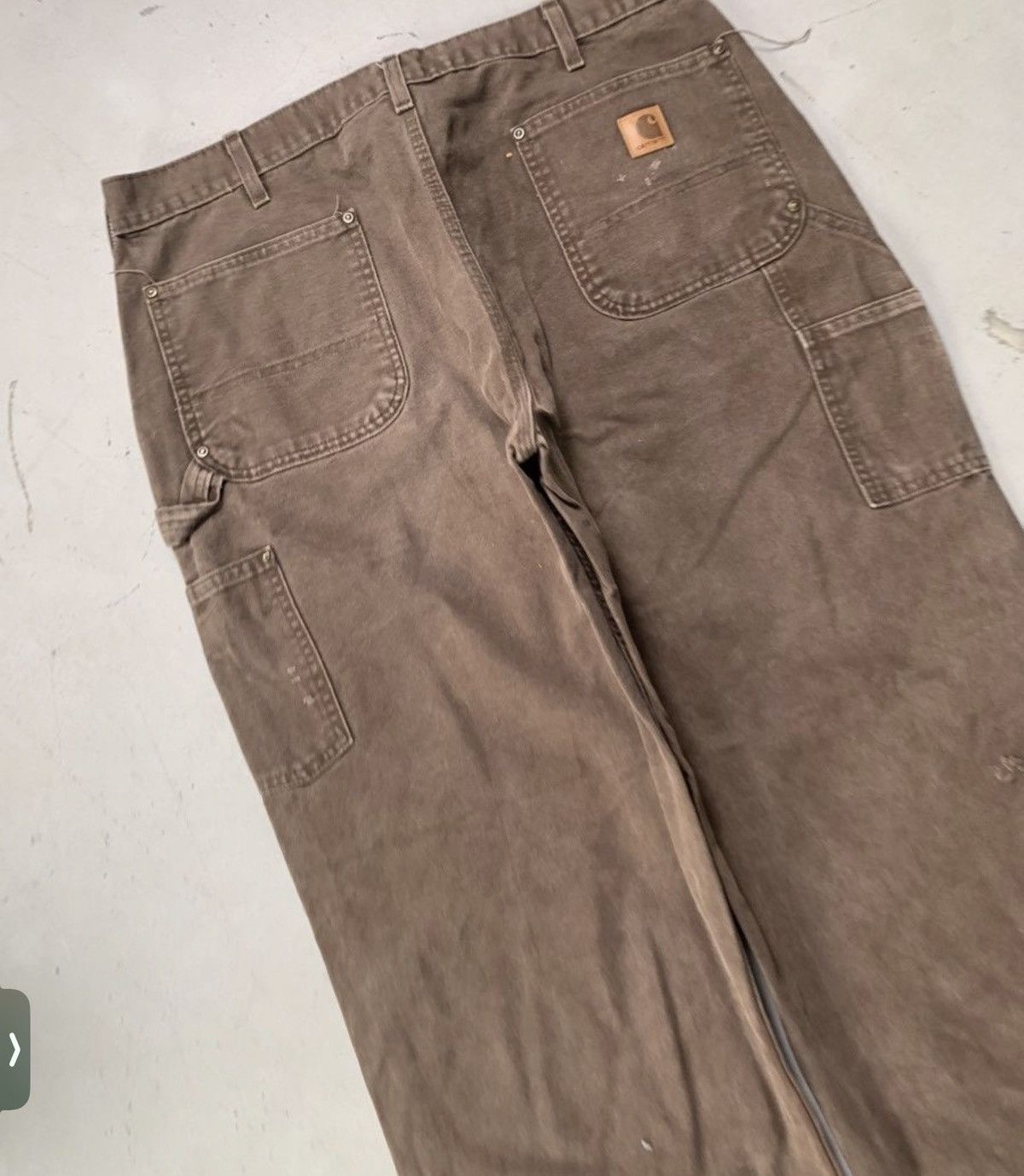 Carhartt Vintage carhartt faded double knee workwear Size US 36 / EU 52 - 4 Thumbnail