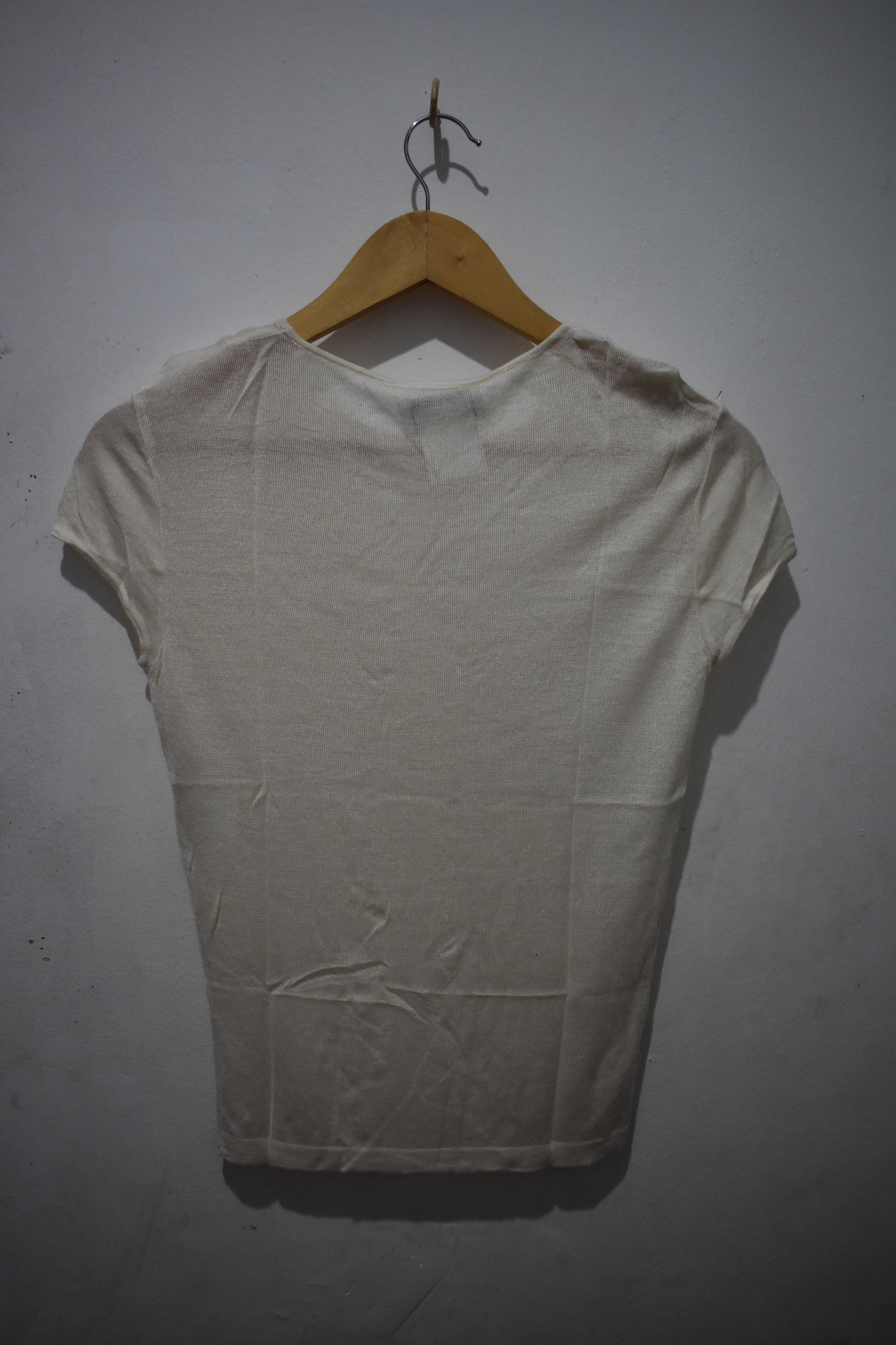 Chanel Vintage Chanel Top Silk Mesh Size XS / US 0-2 / IT 36-38 - 2 Thumbnail