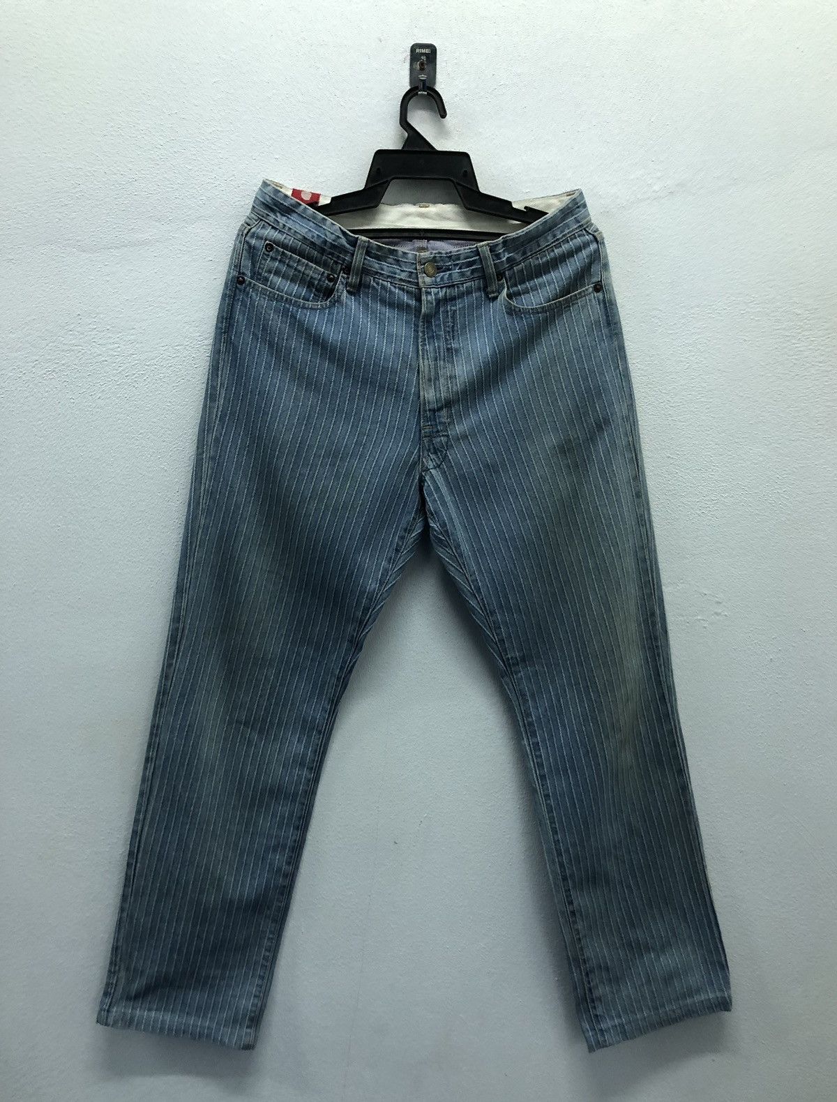 Japanese Brand Modern Vintage Blue Way Made In Japan Denim Pants Size US 32 / EU 48 - 1 Thumbnail