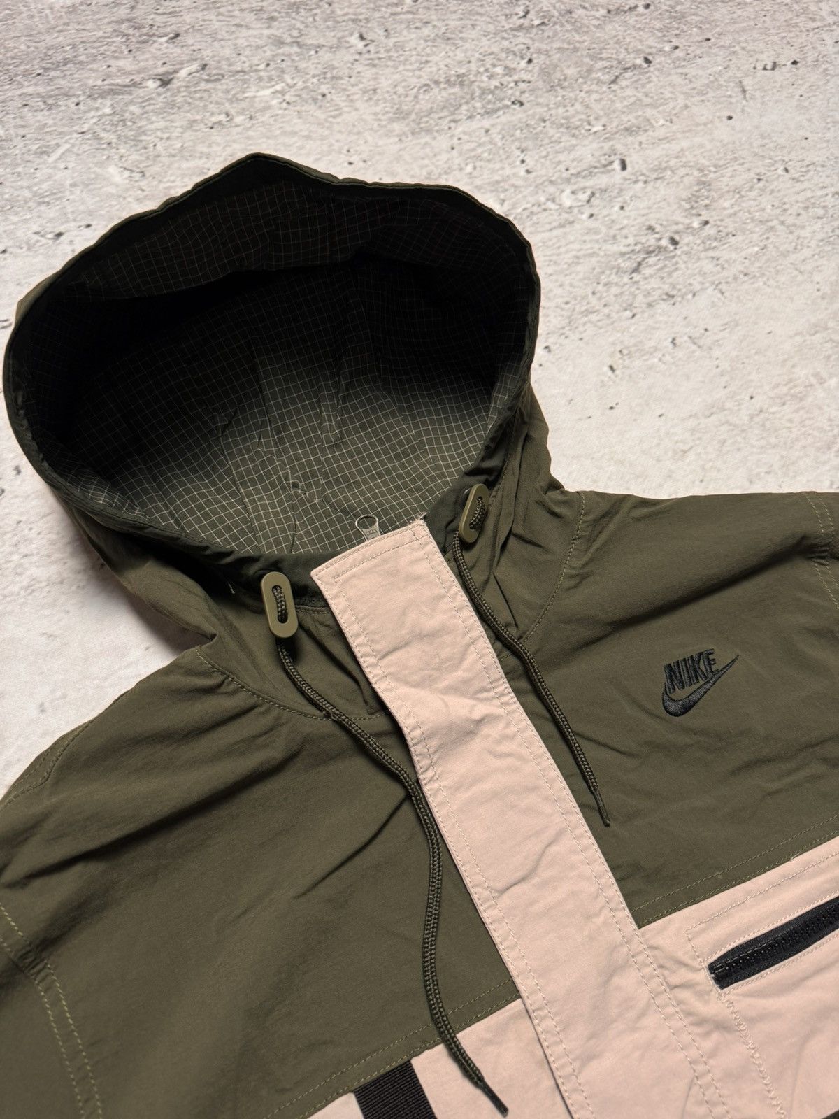 Nike × Nike ACG NIKE VINTAGE CENTER LOGO OVERSIZE NYLON 1/3 ZIP LIGHT JACKET Size US M / EU 48-50 / 2 - 5 Thumbnail