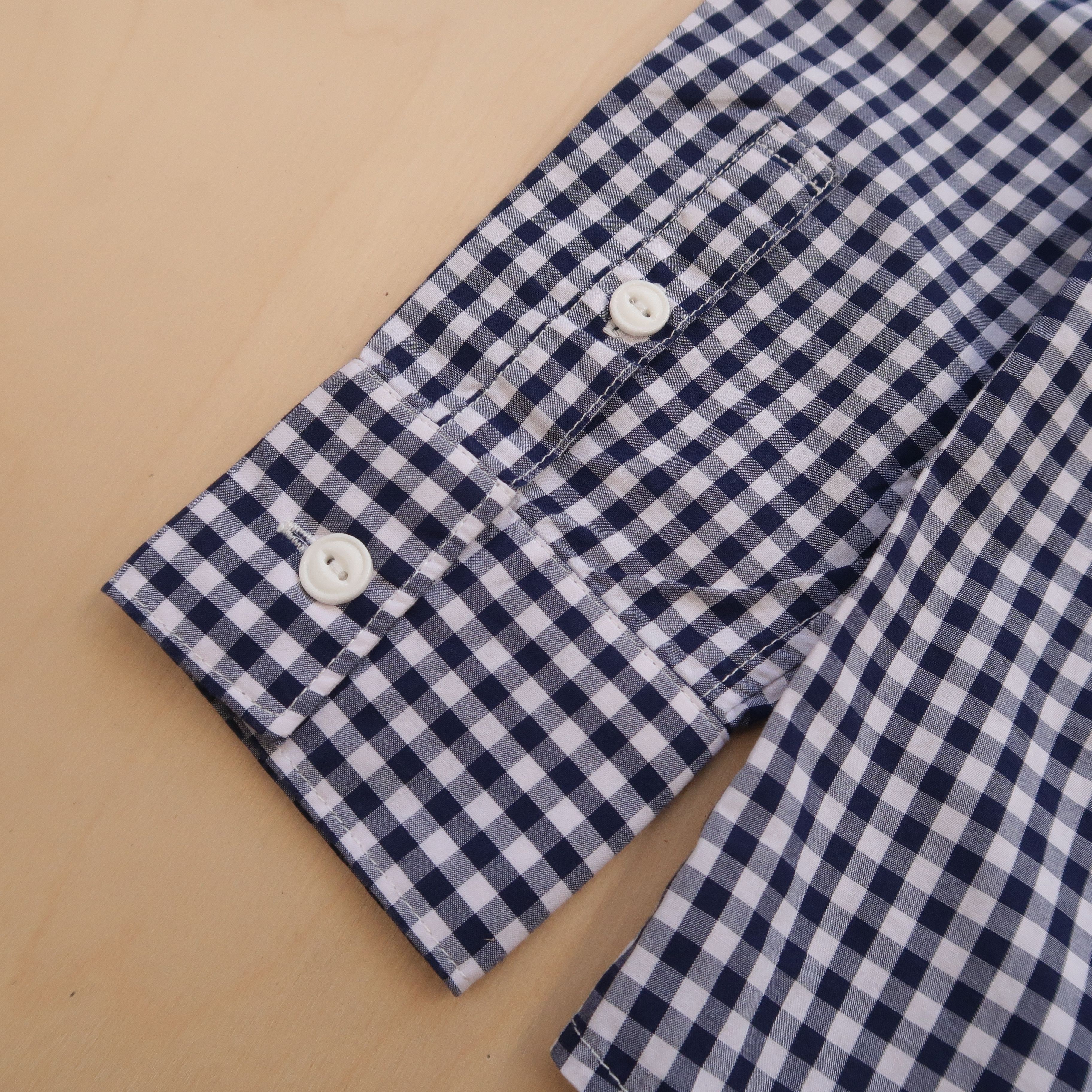 Issey Miyake Vintage Ne-net Issey Miyake Cat Oxford Shirt Gingham Size US S / EU 44-46 / 1 - 15 Thumbnail