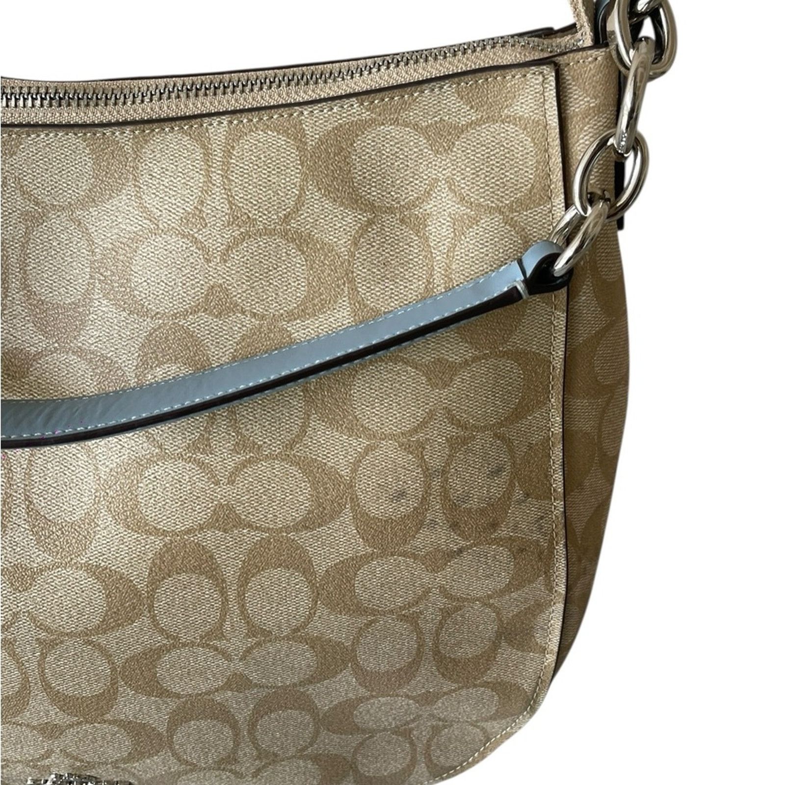 Coach COACH Elle Hobo In Signature Canvas Bag Size ONE SIZE - 2 Thumbnail
