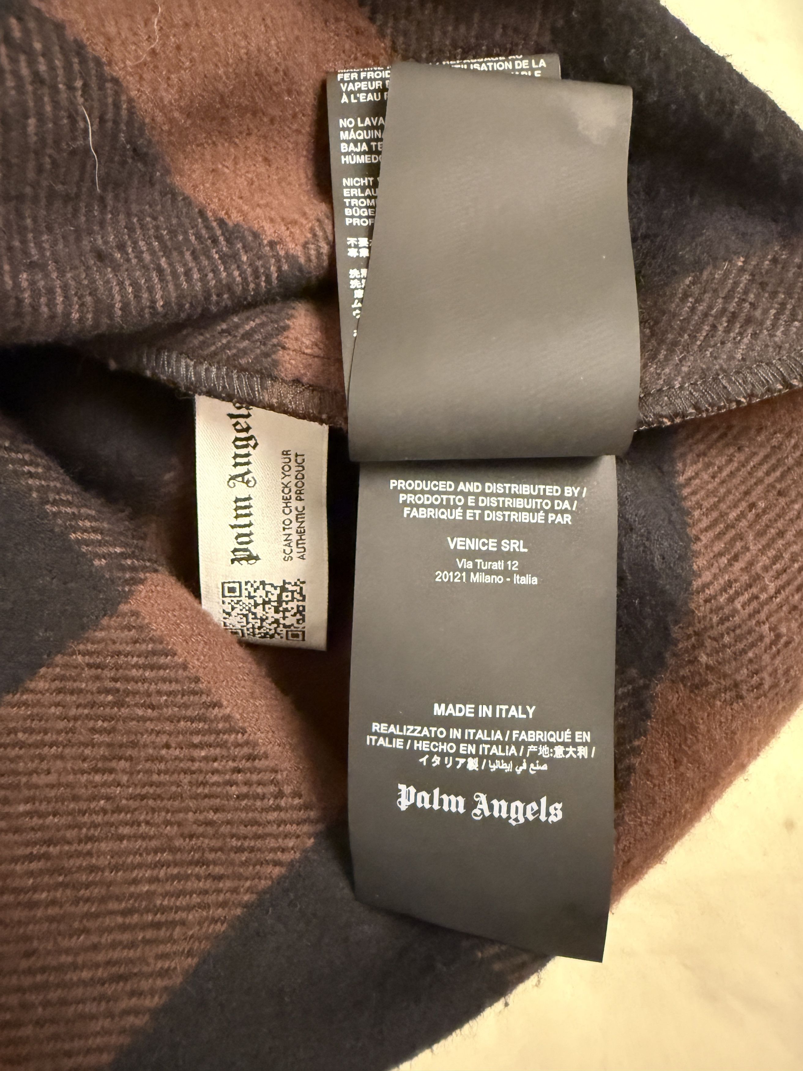 Palm Angels Palm Angels Logo Flannel Size US S / EU 44-46 / 1 - 10 Thumbnail