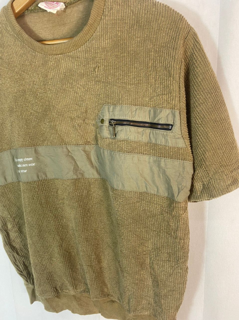 Japanese Brand × Vintage Vintage knit tshirt by sunday joy Size US M / EU 48-50 / 2 - 2 Thumbnail