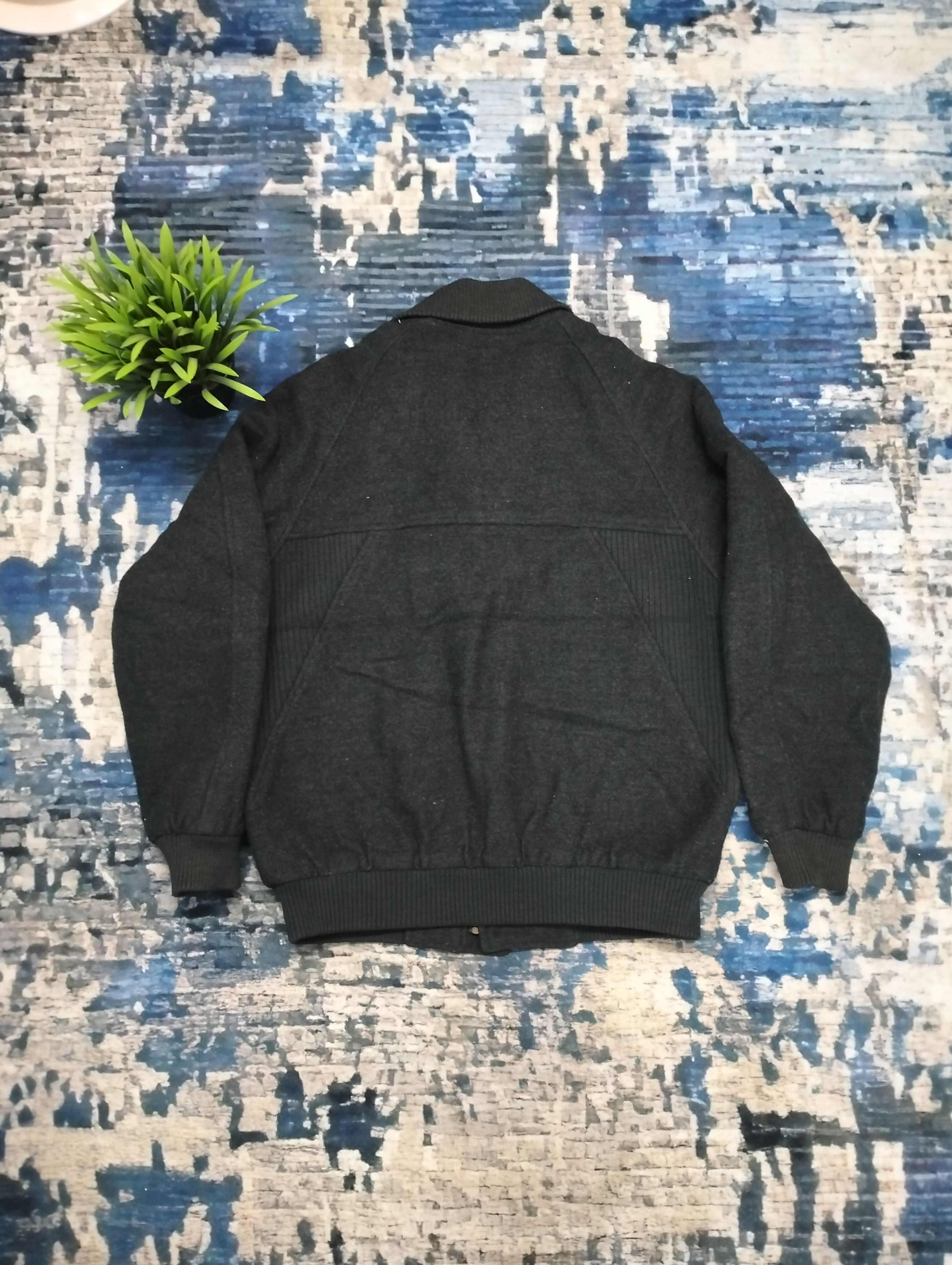 Lacoste × Vintage Vintage Chemise Lacoste Wool Bomber Jacket Size US M / EU 48-50 / 2 - 2 Thumbnail