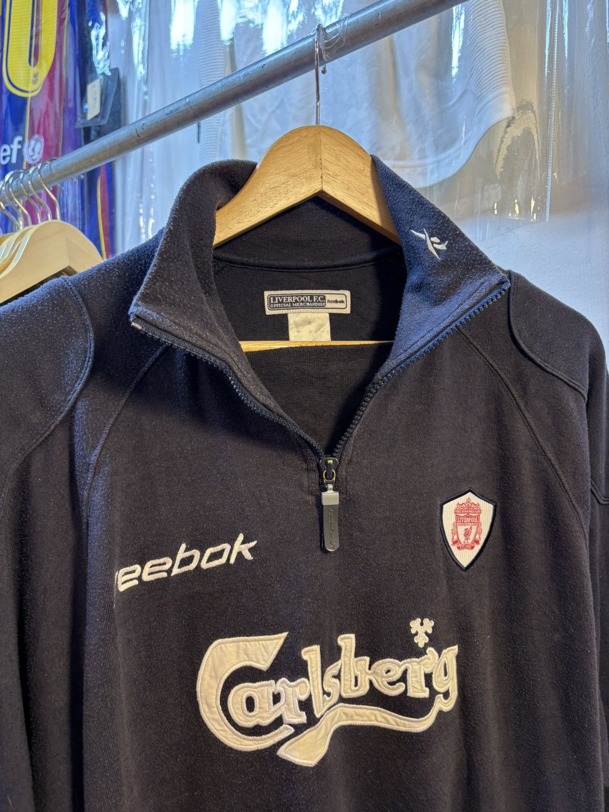 Reebok Vintage 90s Liverpool FC Sweatshirt Size US M / EU 48-50 / 2 - 10 Thumbnail