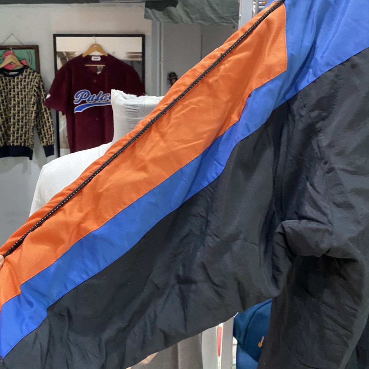 Starter × Vintage VINTAGE STARTER CENTRE LOGO ANORAK WINDBREAKER JACKET Size US XL / EU 56 / 4 - 15 Thumbnail
