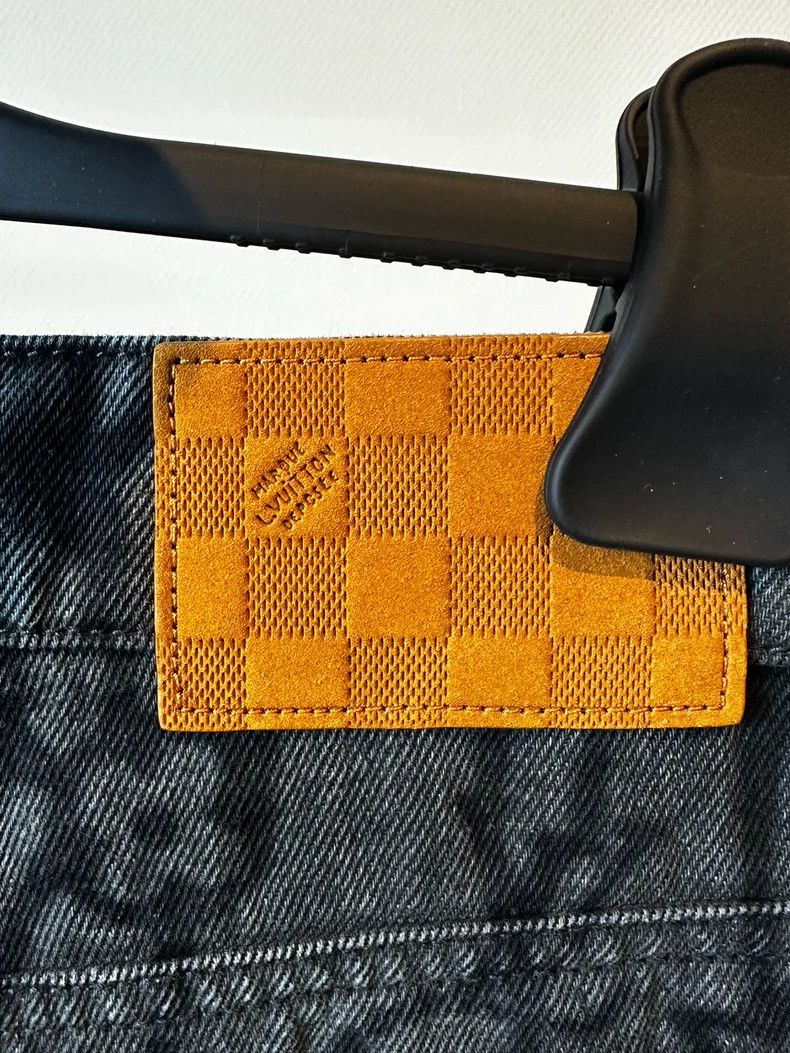 Louis Vuitton Louis Vuitton 24 FW fishnet presbyopic tie-dyed jeans 2501- Size US 30 / EU 46 - 3 Thumbnail