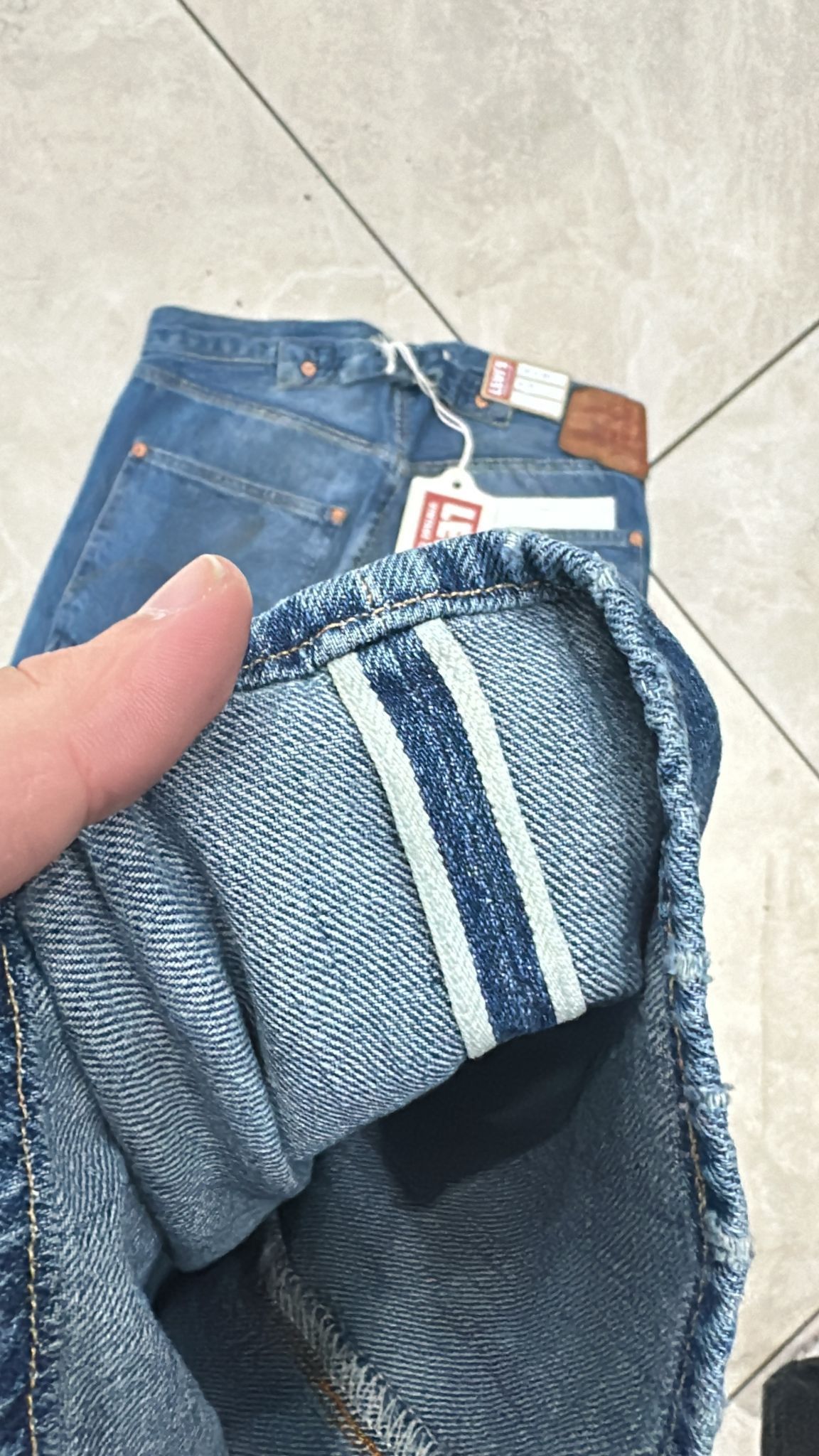 Levi's Vintage Clothing LVC Levi's Vintage Clothing 1915 501XX BigE Selvedge Jeans Size US 28 / EU 44 - 5 Thumbnail