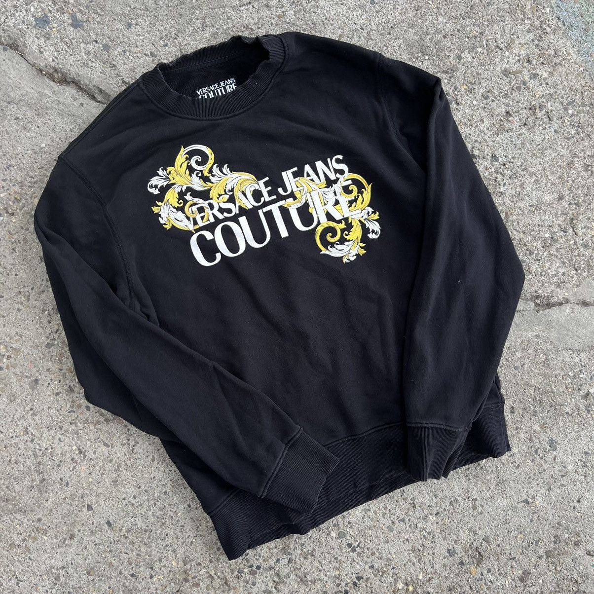 Versace Jeans Couture Versace Jeans Couture Over Print Sweatshirt Size US L / EU 52-54 / 3 - 2 Thumbnail
