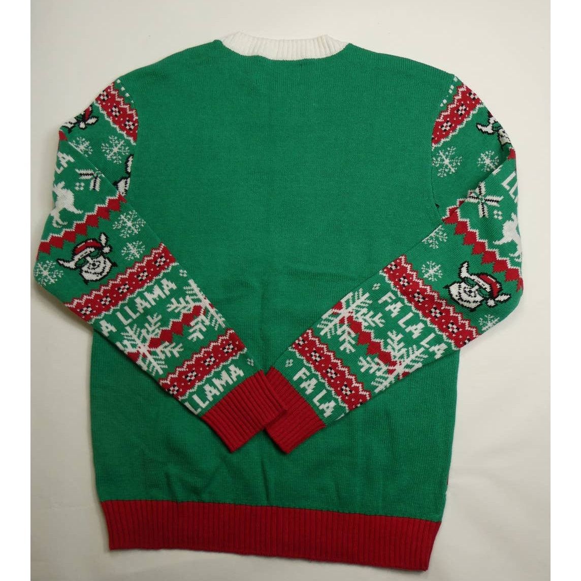 Holiday Brand Llama FALALA Christmas sweater, Ugly Christmas sweater, XL Size US XL / EU 56 / 4 - 2 Thumbnail