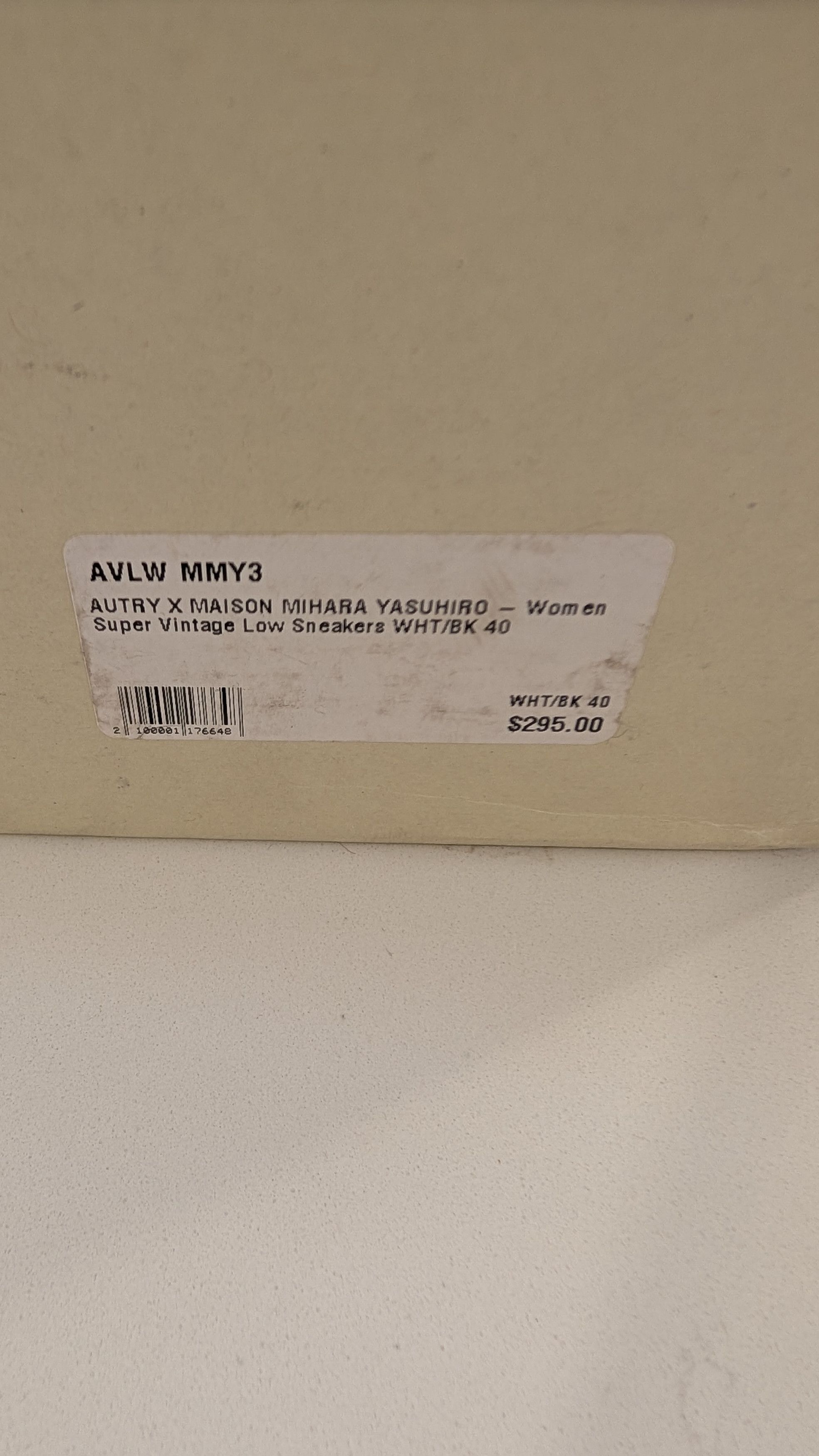 AUTRY Autry x Maison Mihara Yasuhiro Super Vintage Low Sneakers 10 Size US 10 / IT 40 - 12 Thumbnail