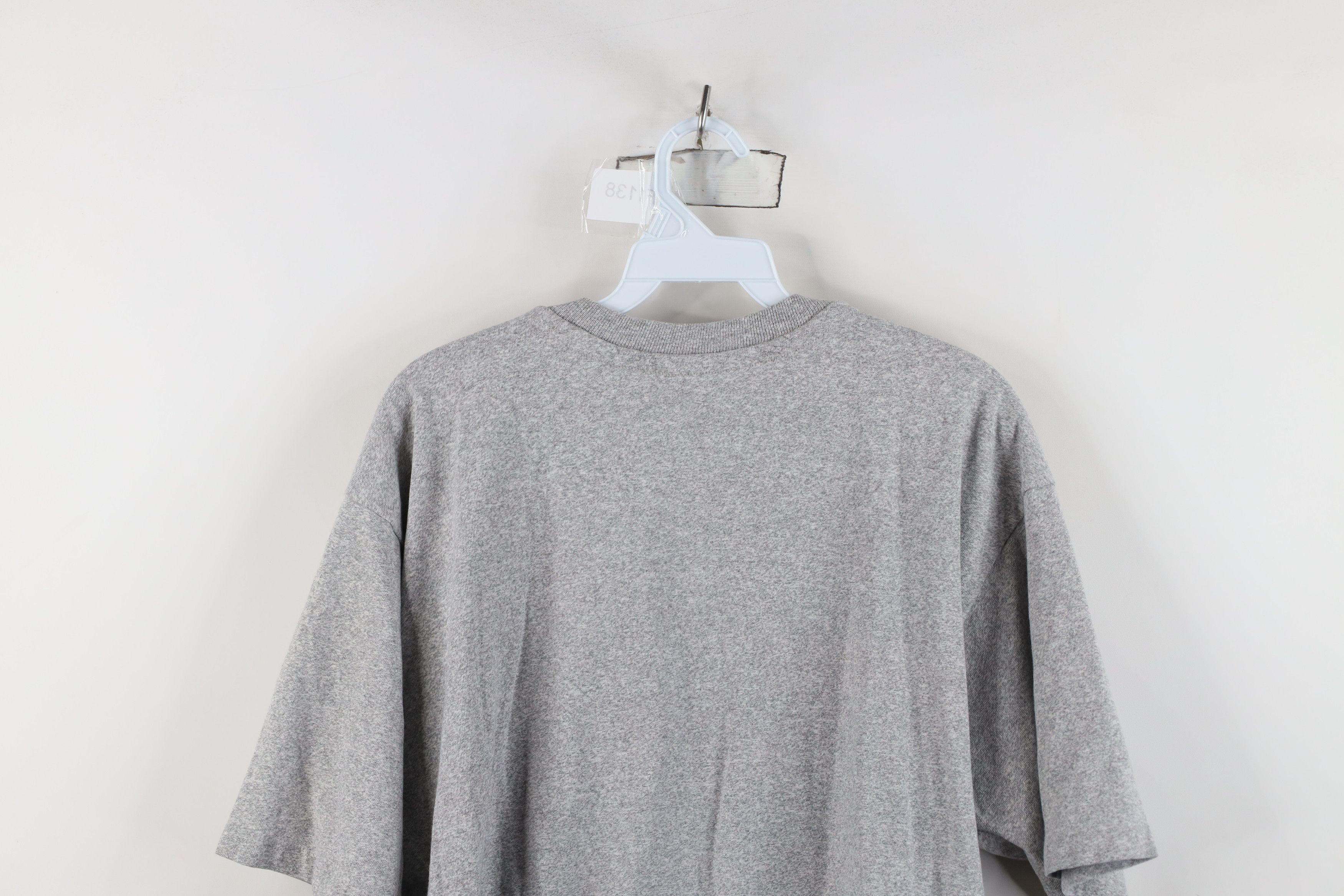 Vintage Vintage 90s Spell University of Michigan T-Shirt Gray USA Size US XL / EU 56 / 4 - 12 Thumbnail