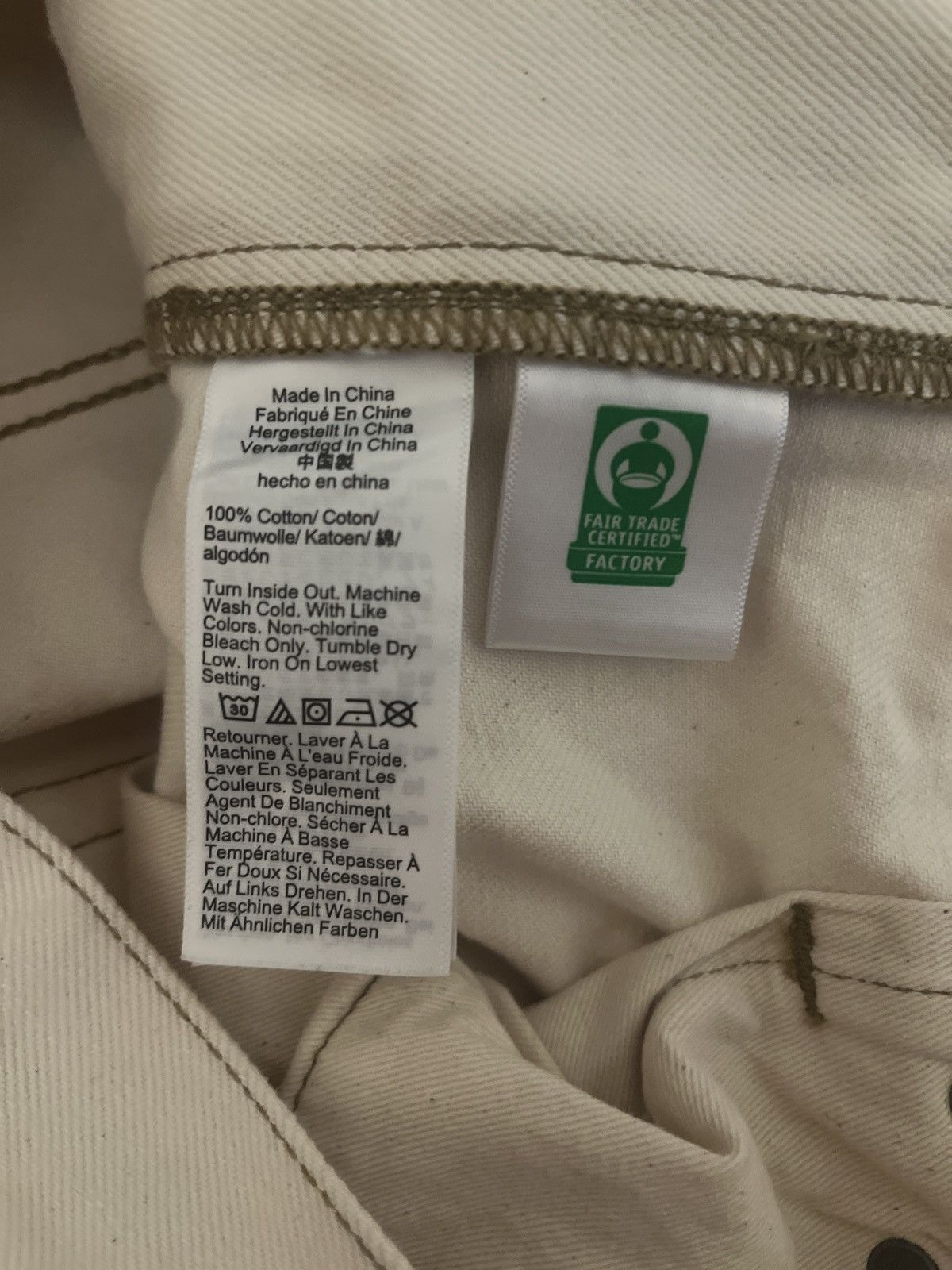J.Crew J.Crew Creme Denim Size US 32 / EU 48 - 5 Thumbnail