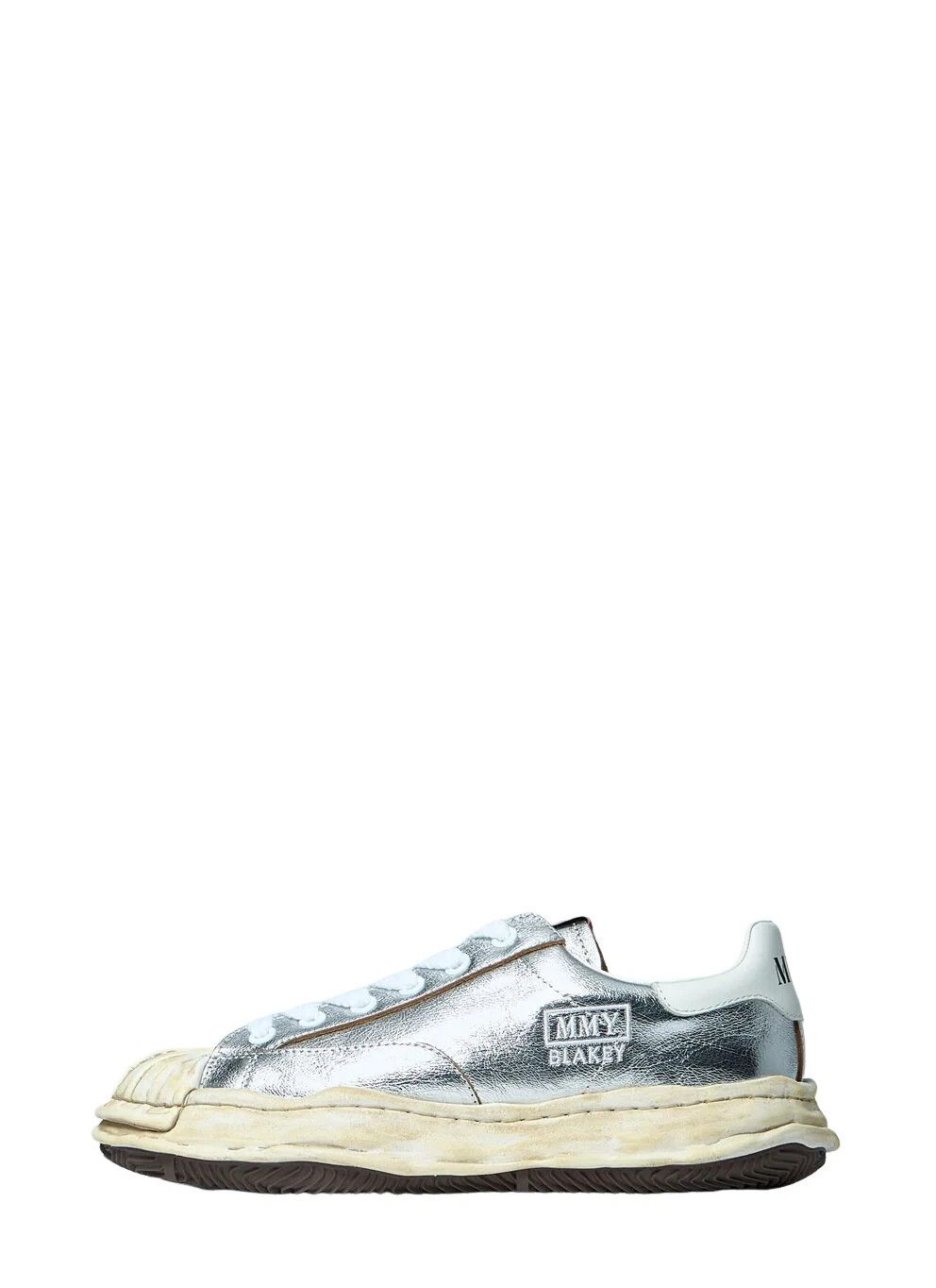 Other Mihara Yasuhiro Blakey Silver Sneakers New & Authentic Size US 10 / EU 43 - 3 Thumbnail