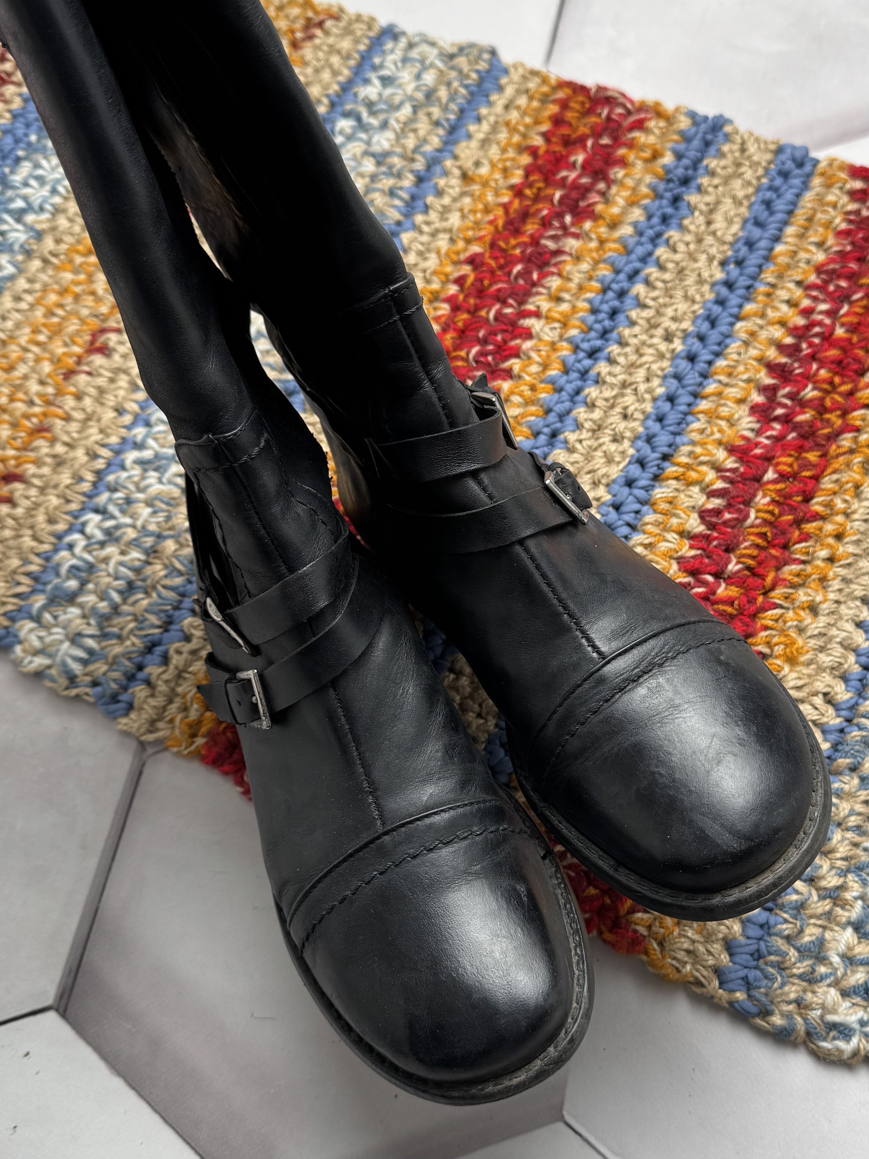 Vintage Vintage Leather Boots Size US 9 / IT 39 - 11 Thumbnail