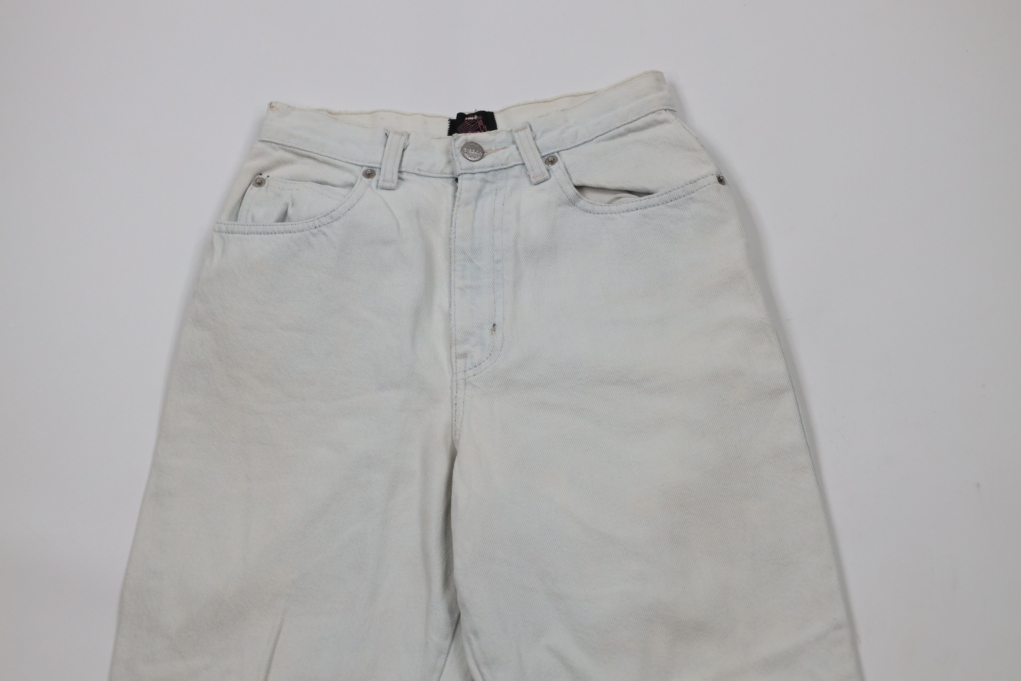 Vintage Vintage 80s 90s Streetwear Tapered Leg Denim Jeans Cotton Size 28" / US 6 / IT 42 - 2 Thumbnail