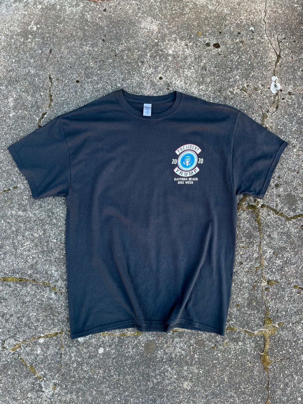 Donald Trump Black Motorcycle Donald Trump 2020 Harley Tee XL Size US XL / EU 56 / 4 - 3 Thumbnail