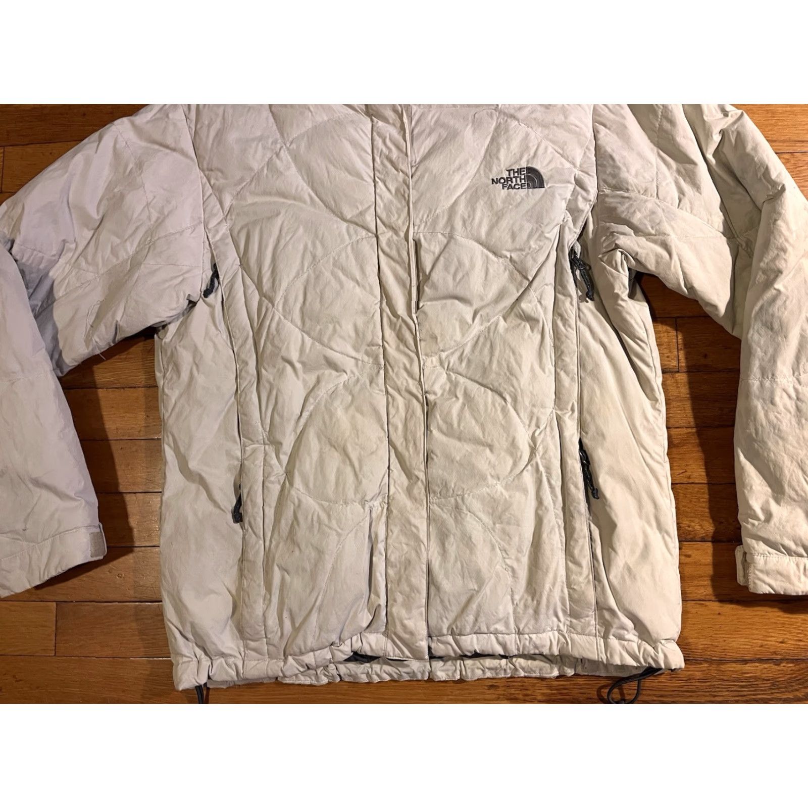 The North Face The North Face 600 Series Alis Quilted Puffer Coat Women's Large White Size L / US 10 / IT 46 - 3 Thumbnail