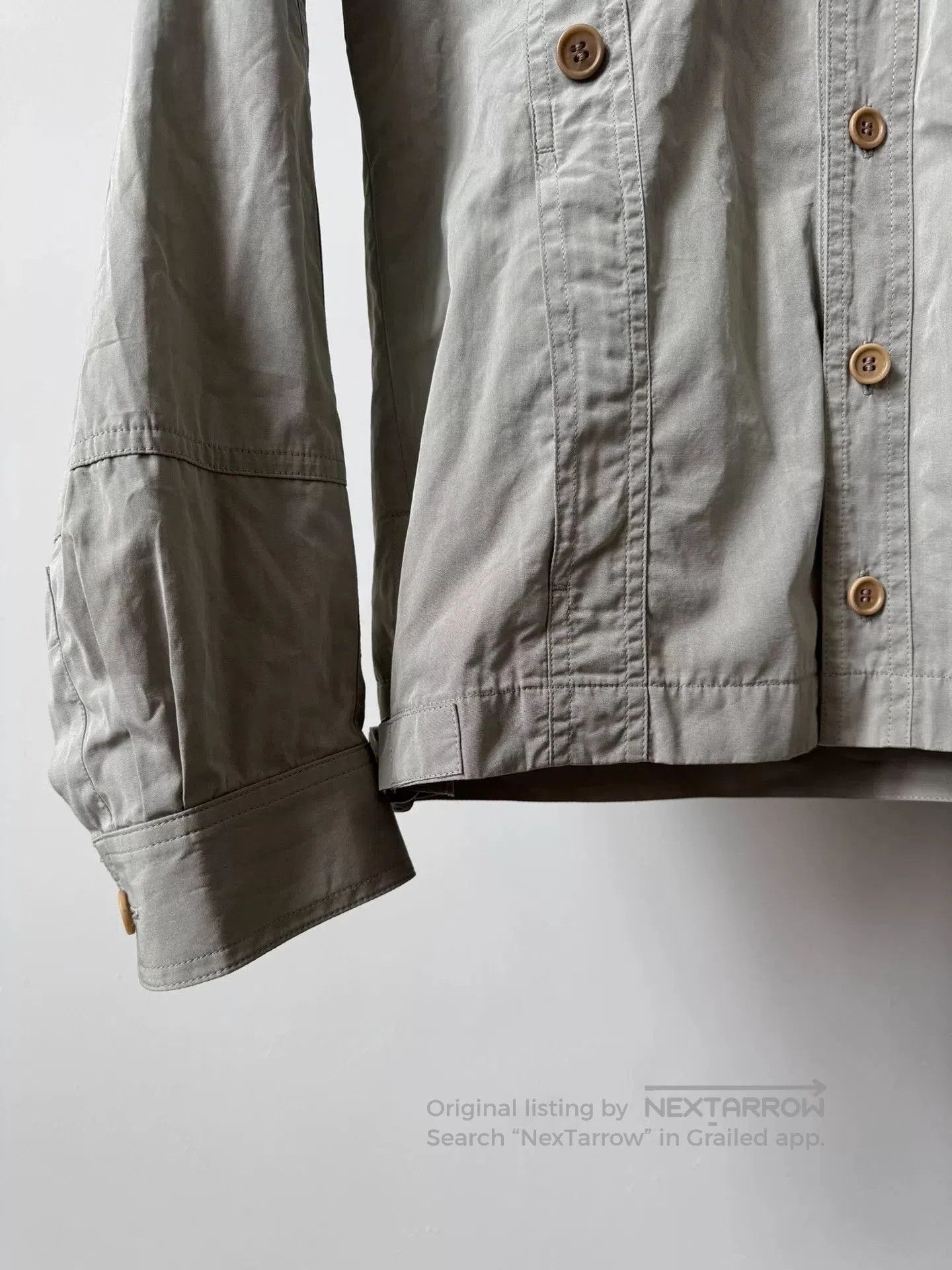 Dries Van Noten Military Style Shirt Jacket.