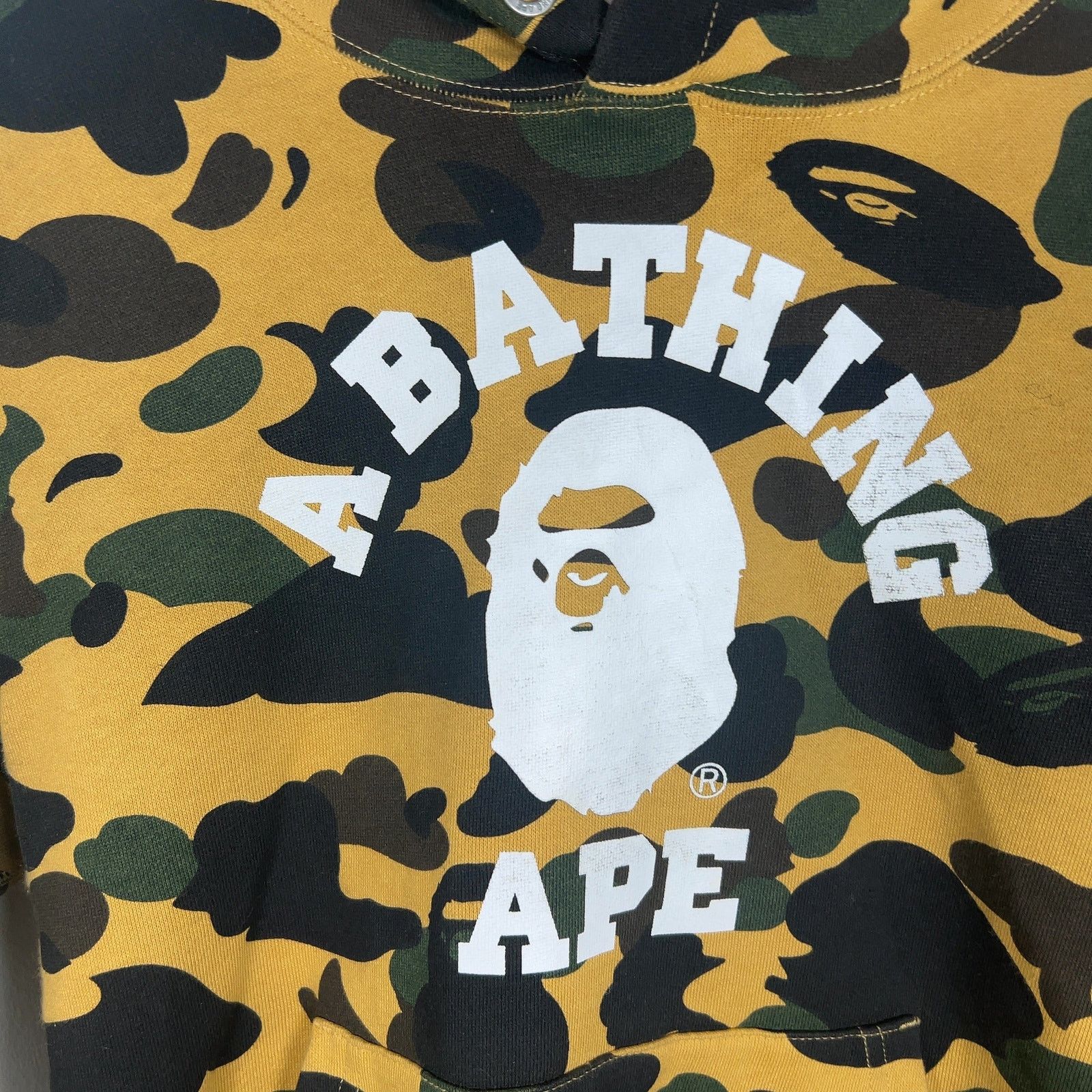 Bape Bape Camo Logo Hoodie Size US S / EU 44-46 / 1 - 2 Thumbnail