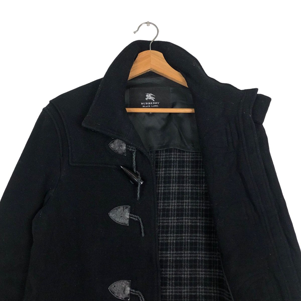 Burberry 🔥Vintage Wool Long Jacket Duffle Burberry Nova Check Size US M / EU 48-50 / 2 - 12 Thumbnail