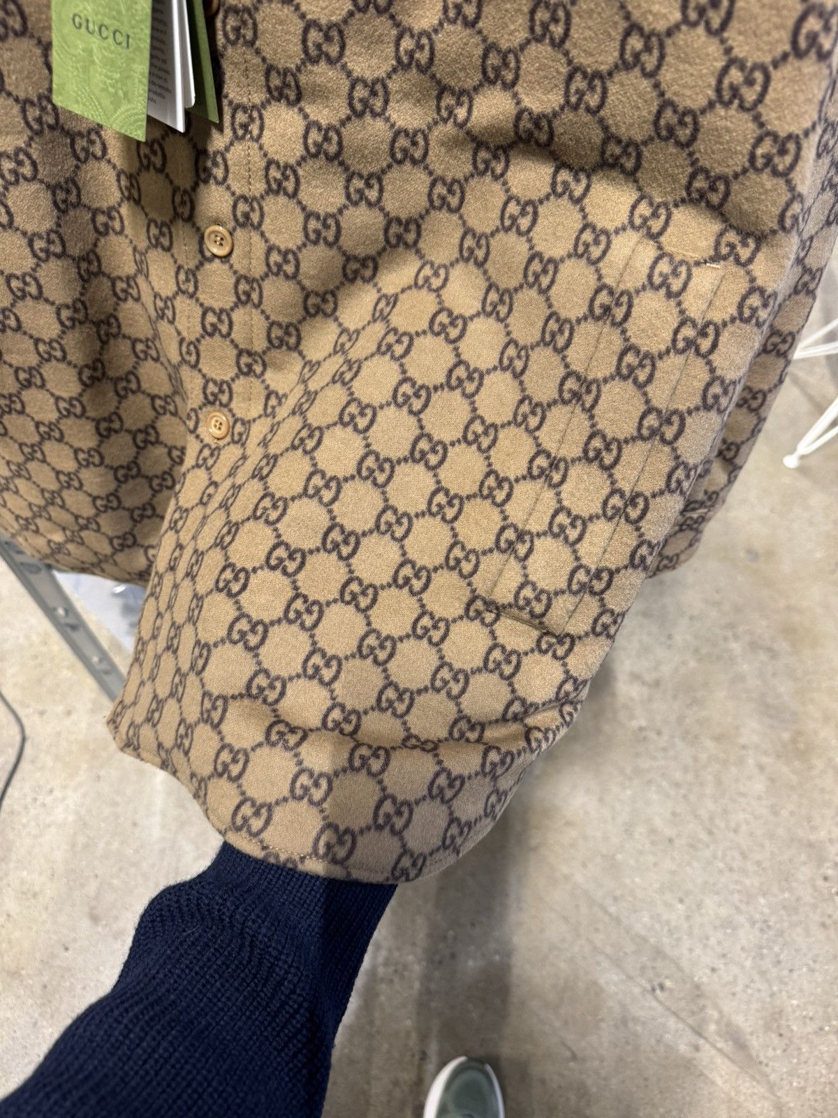 Gucci Gucci GG Padded Wool Overshirt Jacket NEW 3000$ Size US S / EU 44-46 / 1 - 4 Thumbnail